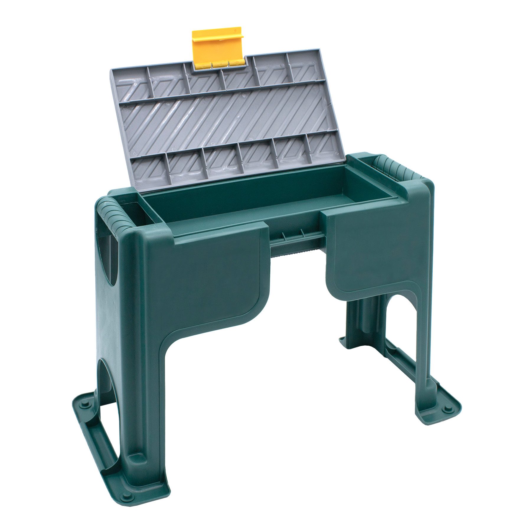 Spetebo Kniebank Garten Sitz- und Kniebank - 50 x 25 cm, BxLxH: 57x27.5x36 cm,(Packung, 1 tlg), Arbeits Hocker mit Kniepolsterung