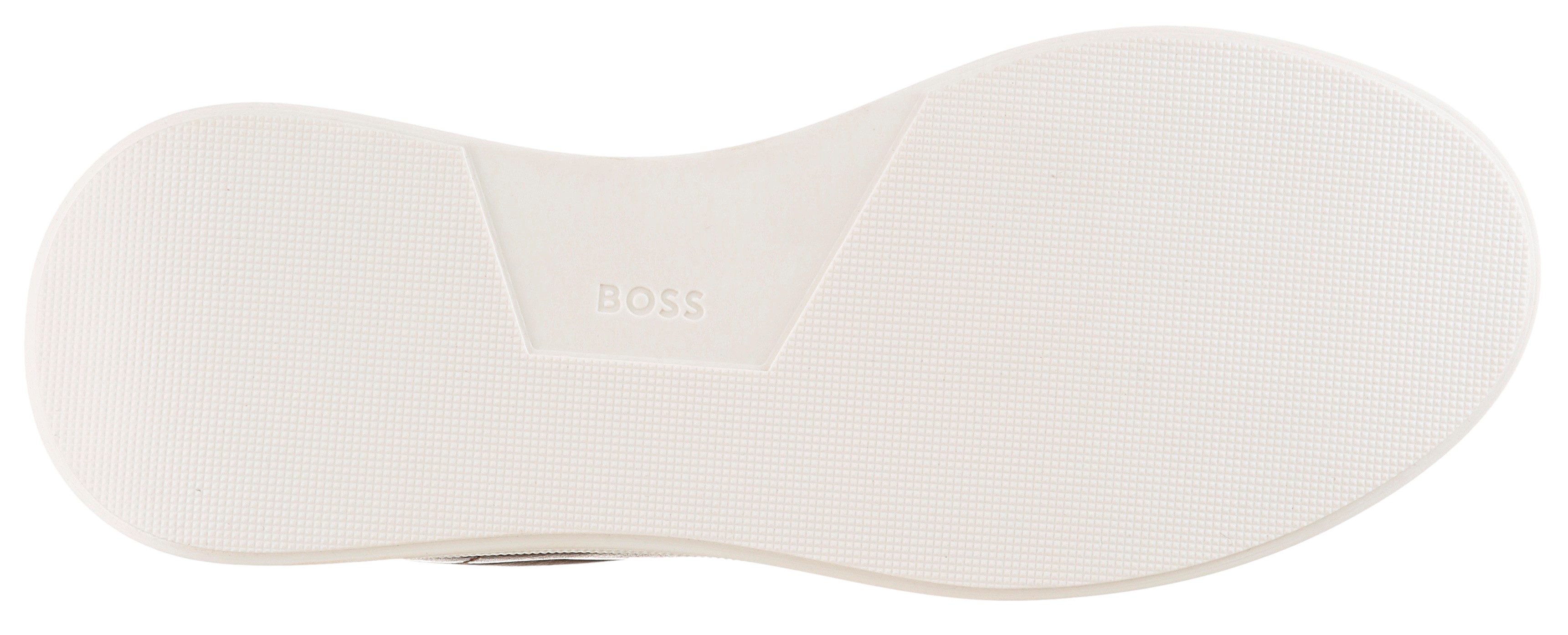 BOSS Bulton_Run Sneaker Freizeitschuh, Halbschuh, Schnürer mit gepolstertem Schaftrand