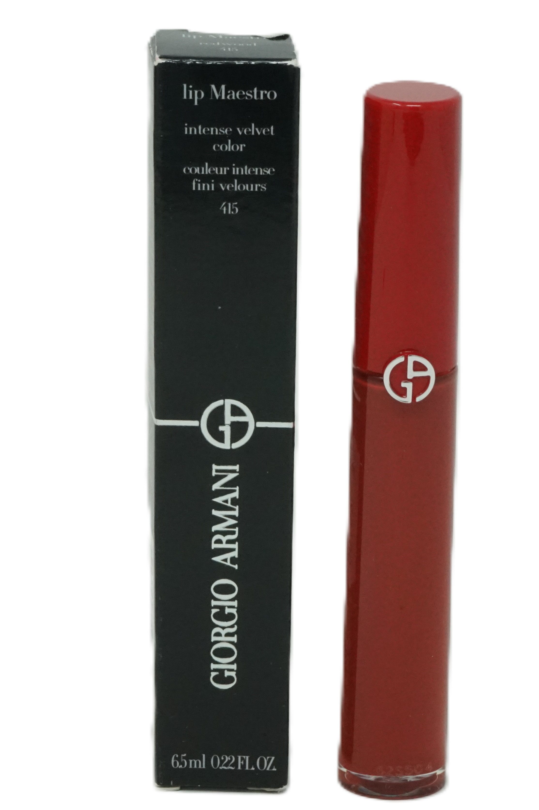 Giorgio Armani Lippenstift Giorgio Armani lip maestro intense velvet color 6,5 ml redwood 415