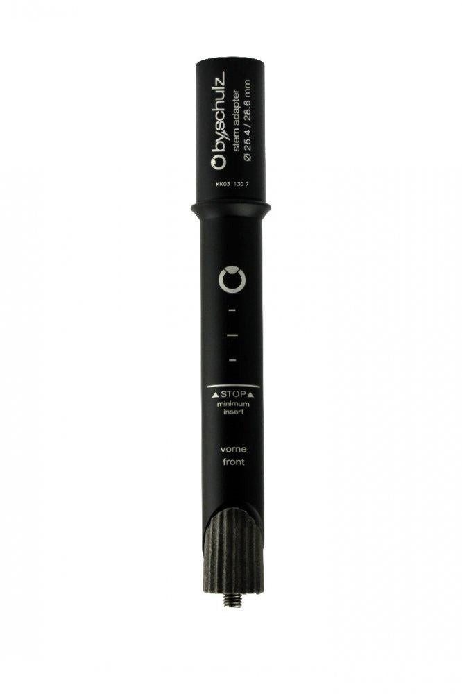 by.schulz Lenkervorbau by,schulz Vorbau A-Head Adapter 1 1/8 Zoll 60/70 mm schwarz - optimale