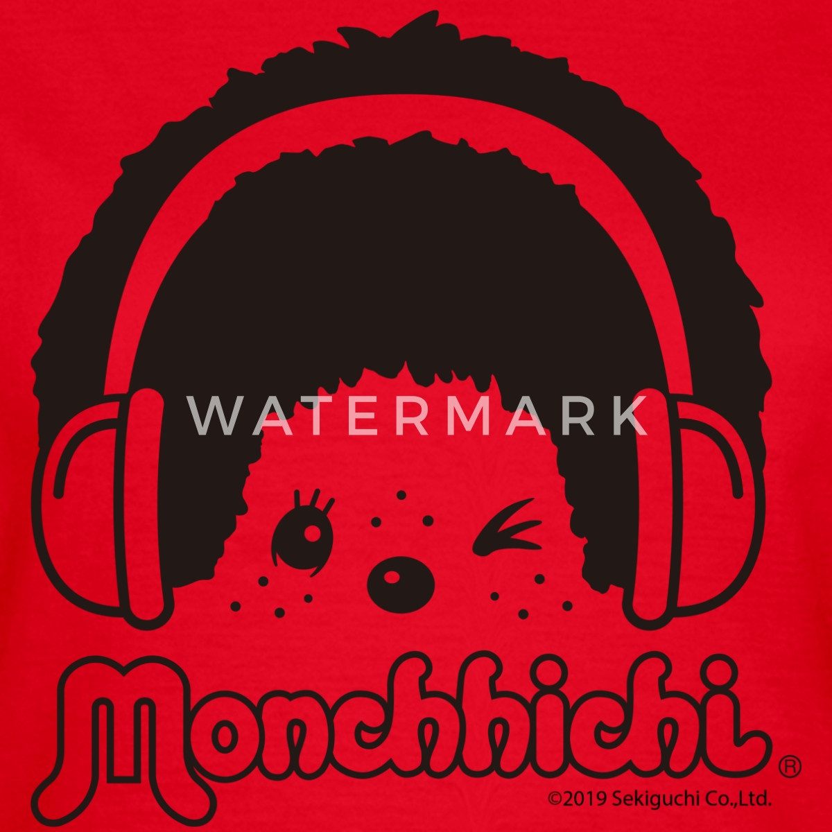 Spreadshirt T-Shirt DJ Monchhichi Mit Kopfhörern günstig online kaufen