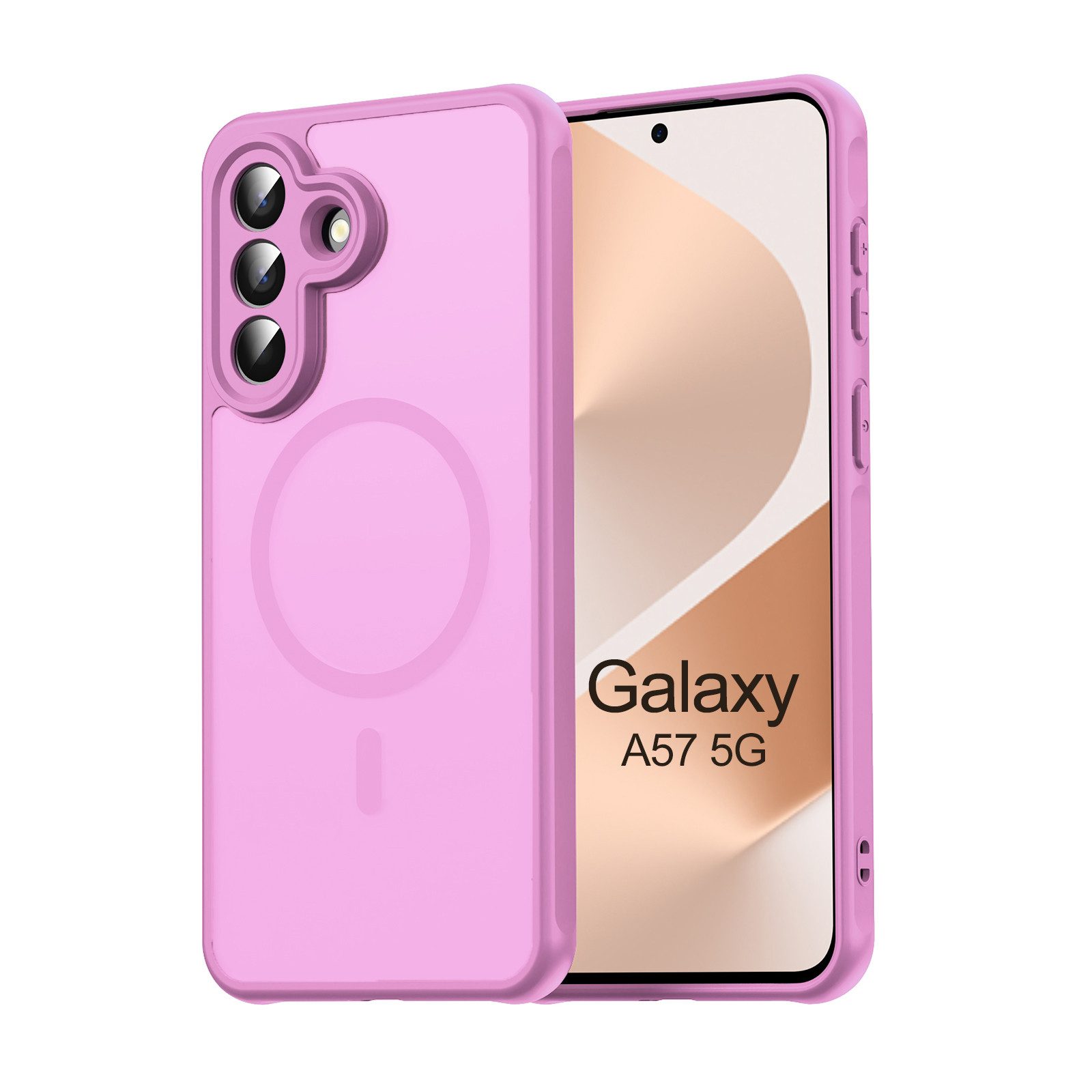 betterfon Handyhülle für Samsung Galaxy Serie Schutzhülle Magnet Case Hülle magnetisch, Magnetisches Laden, mattes Design, kratzfest & stoßfest verarbeitet