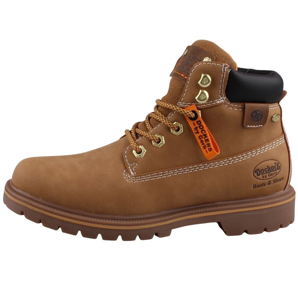 Dockers by Gerli 55EA201-630910 Stiefel Klassiker - Wanderstiefel aus Kunstleder mit TEX-Ausstattung
