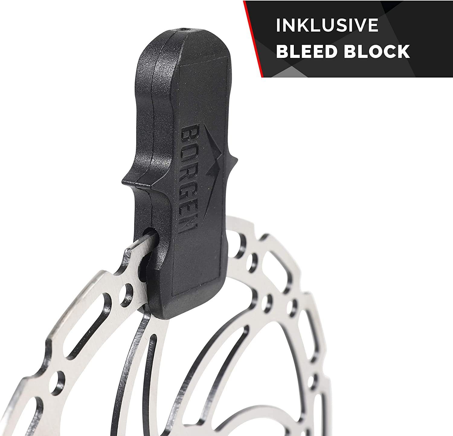 Borgen Fahrrad-Montageständer Borgen Service Kit Liquid Molly DOT 5.1 Öl Avid Sram Scheibenbremsen