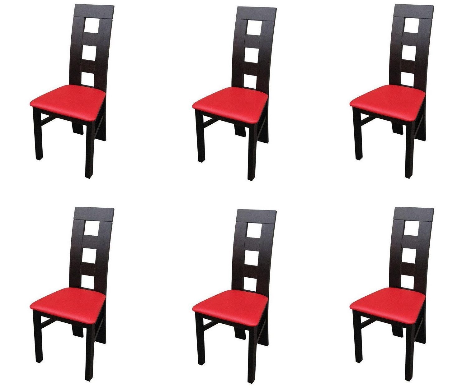 Xlmoebel Sitzgruppe Stilvolle Sessel mit Textilpolsterung für Gastronomie und Esszimmer, (6er Set, 6x Stühle), Hergestellt in Europa