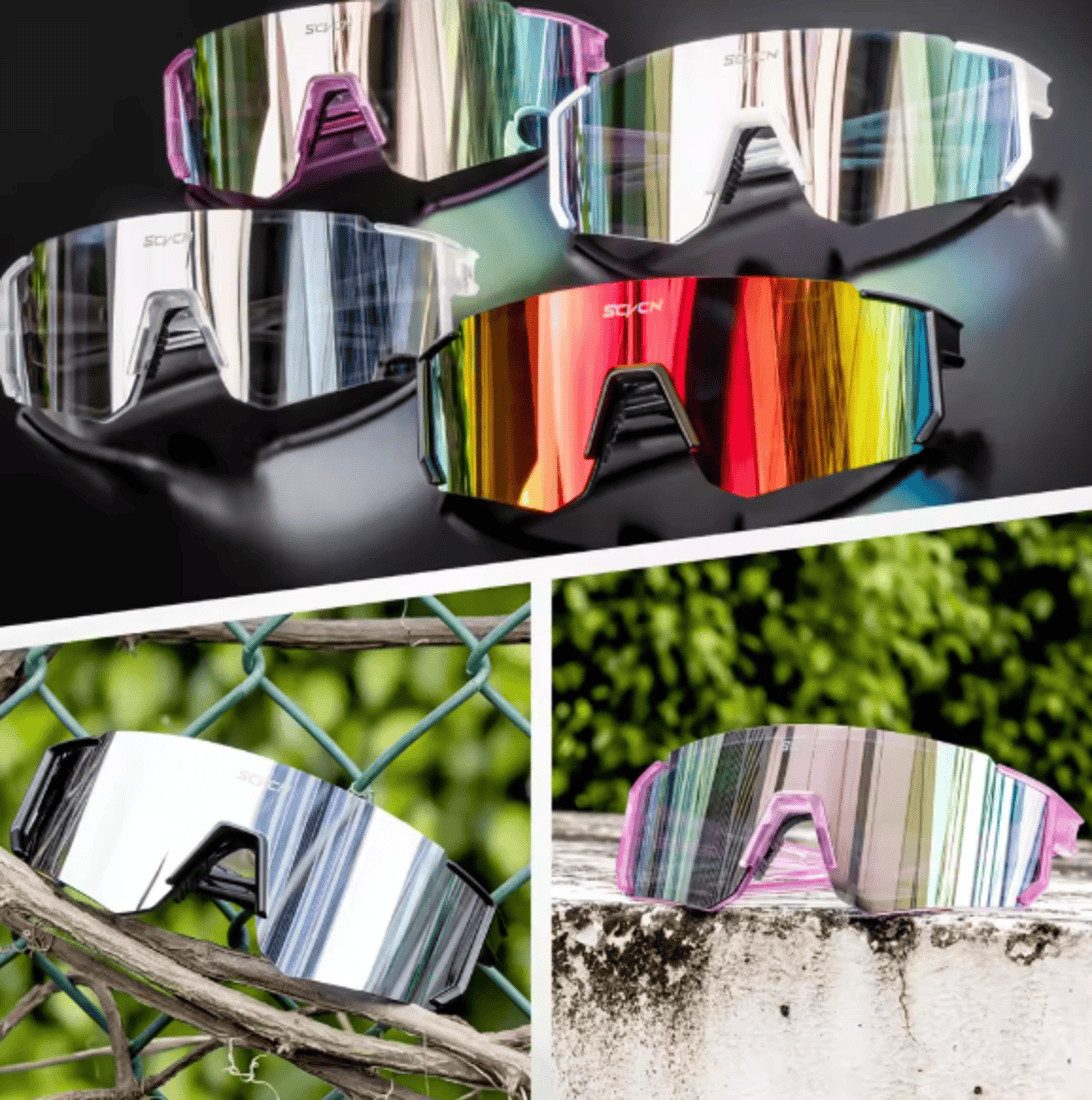 SCVCN Sonnenbrille Sport-Sonnenbrille UV400 – Fahrradbrille günstig online kaufen