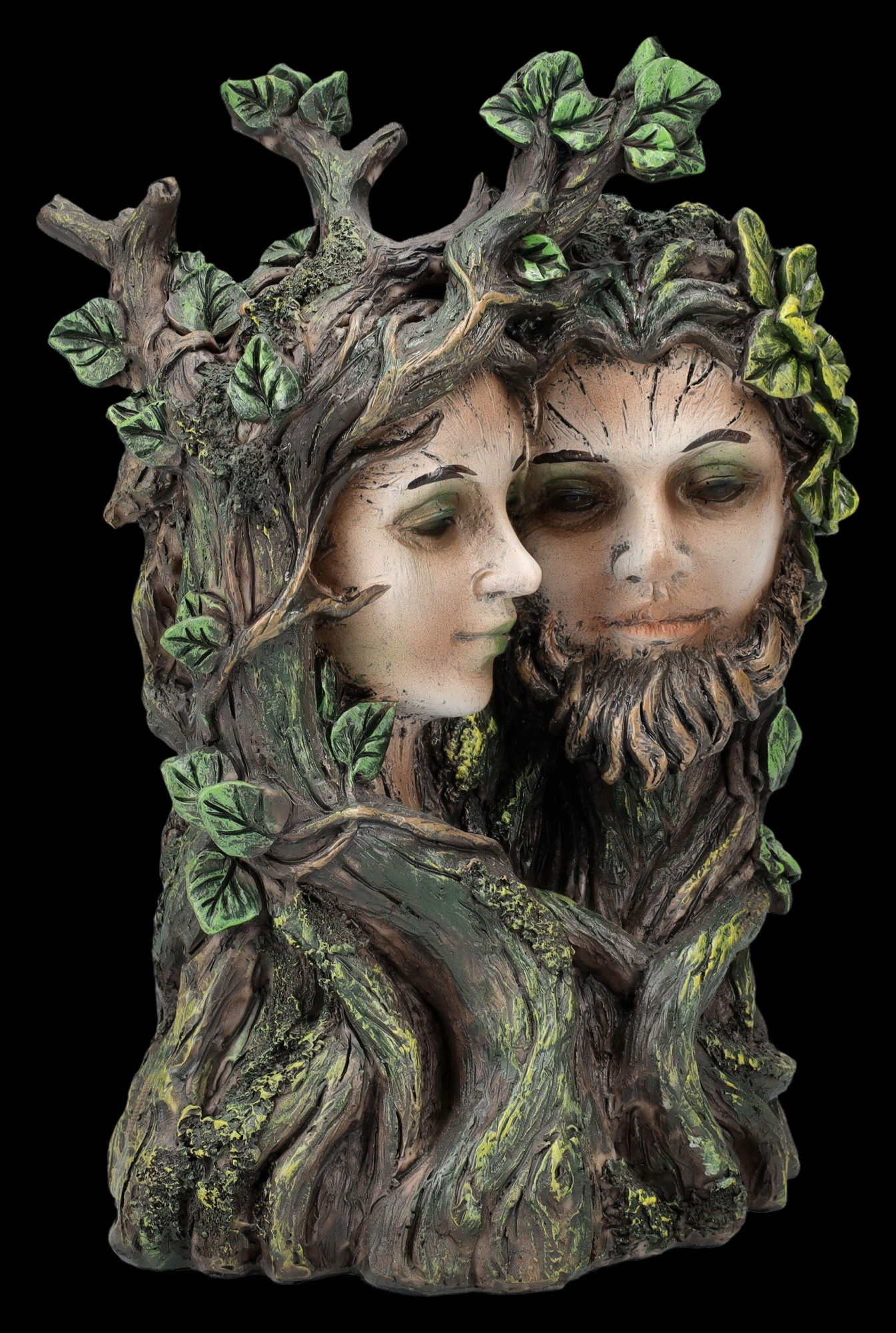 Figuren Shop GmbH Dekofigur Baummenschen Figur - Liebespaar Entwined - Fantasy Dekofigur Ent Deko
