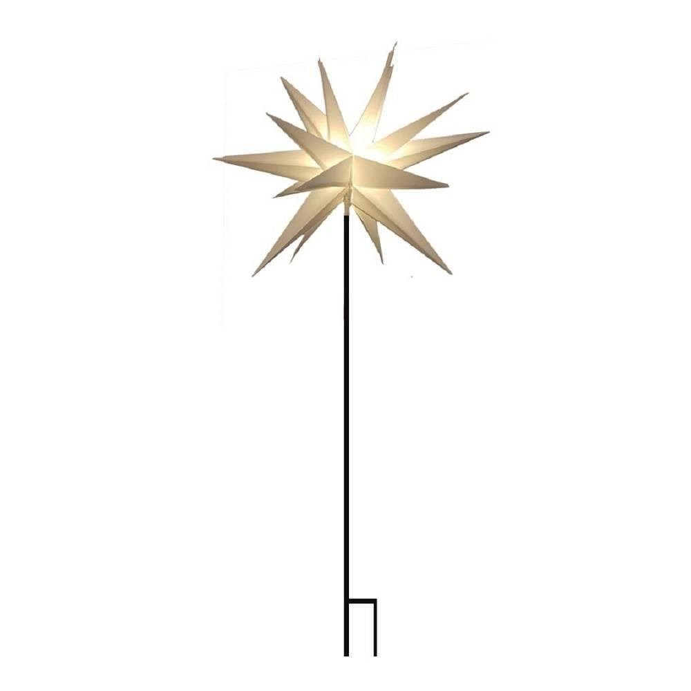 FHS LED Solarleuchte 34092 LED-Gartenstecker Kunststoffstern günstig online kaufen