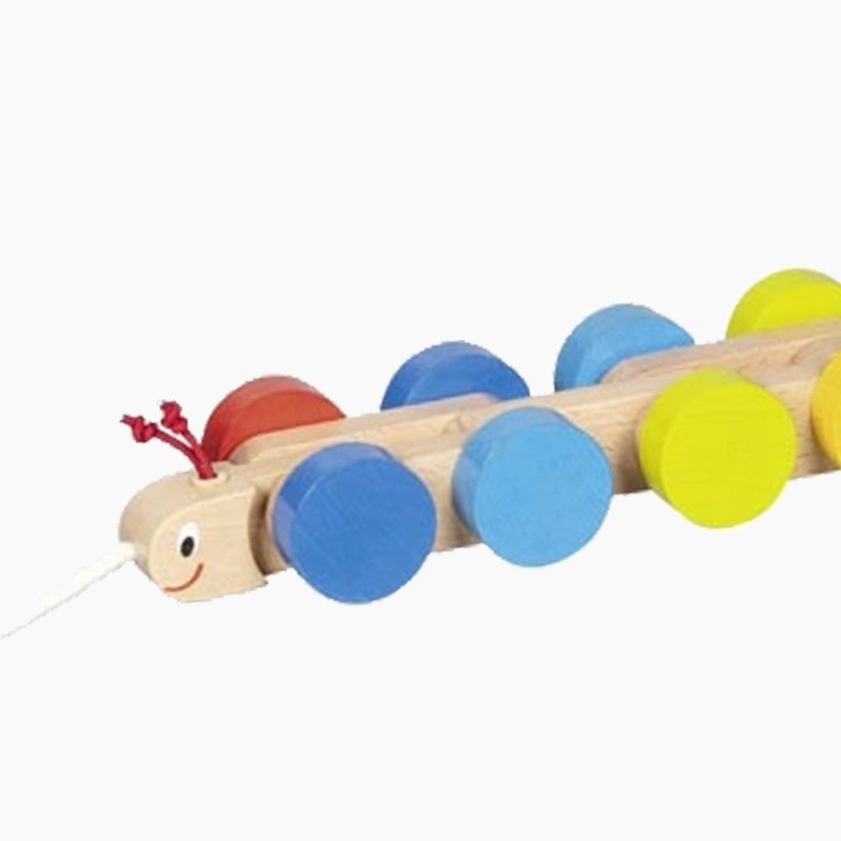 goki Nachziehtier Ziehtier Raupe Mathilda, (packung, 1-tlg), Fördert wichtige Entwicklungsbereiche