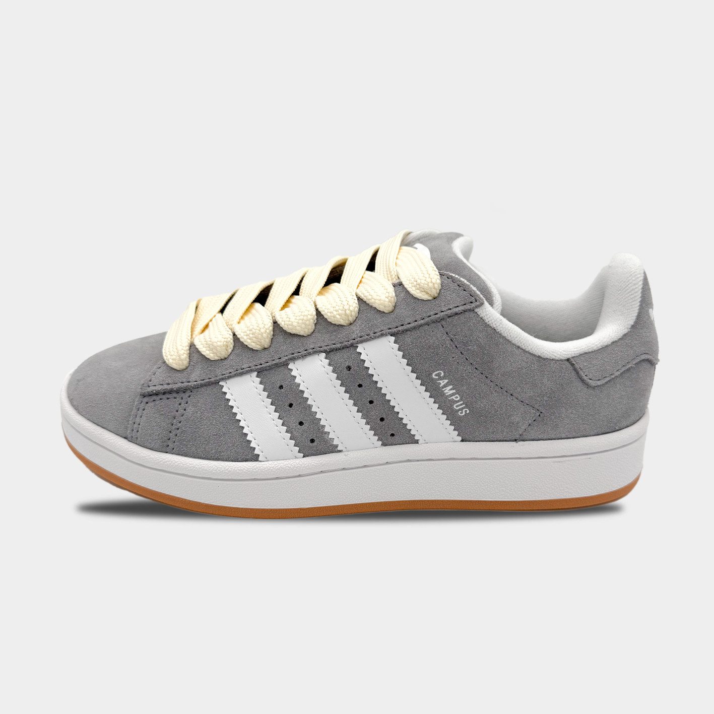 Kicksarchive Schnürsenkel Schnürsenkel flache breite SCHNÜRSENKEL 15mm breit Campus 00s Sneaker, flache breite Sneaker Schnürsenkel 120cm, 140cm – Bild 4 von 5
