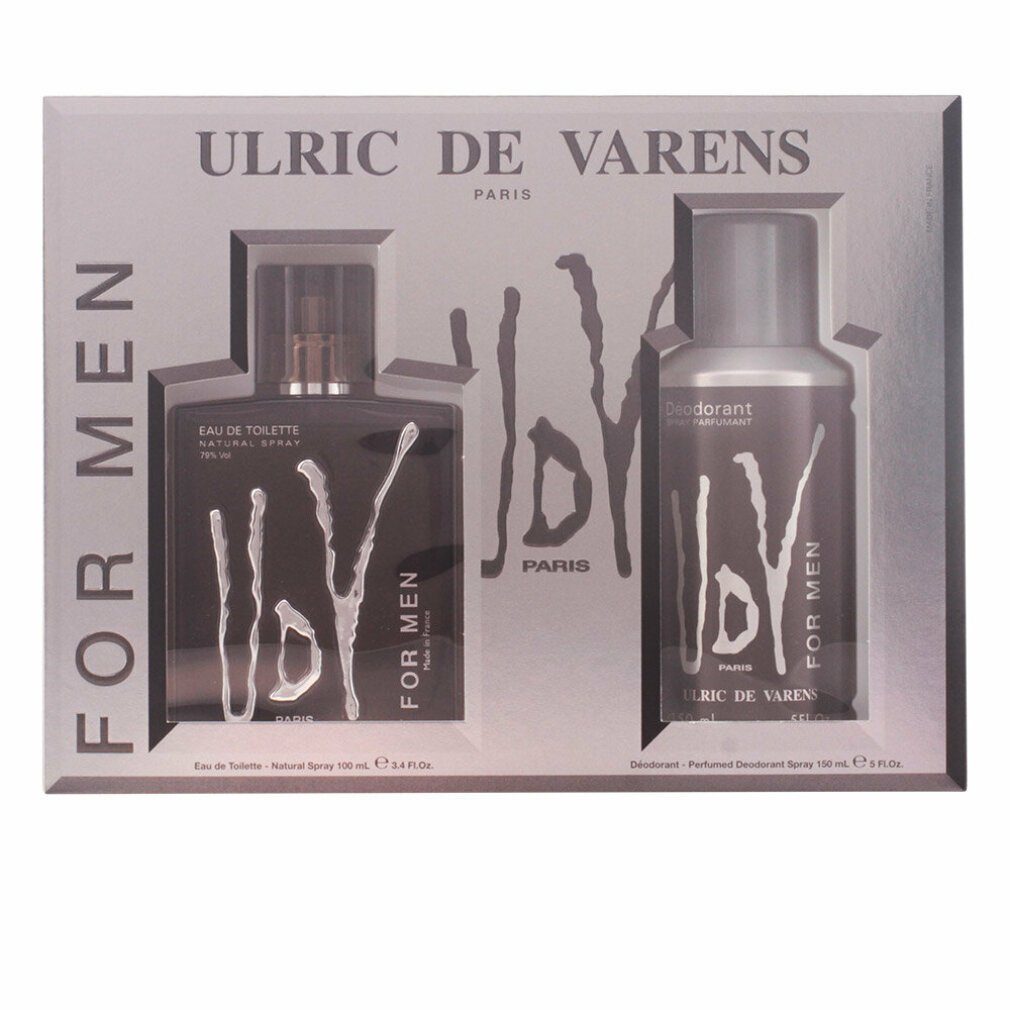Ulric De Varens Duft-Set Men Eau De Toilette Spray 100ml Set 2 Artikel