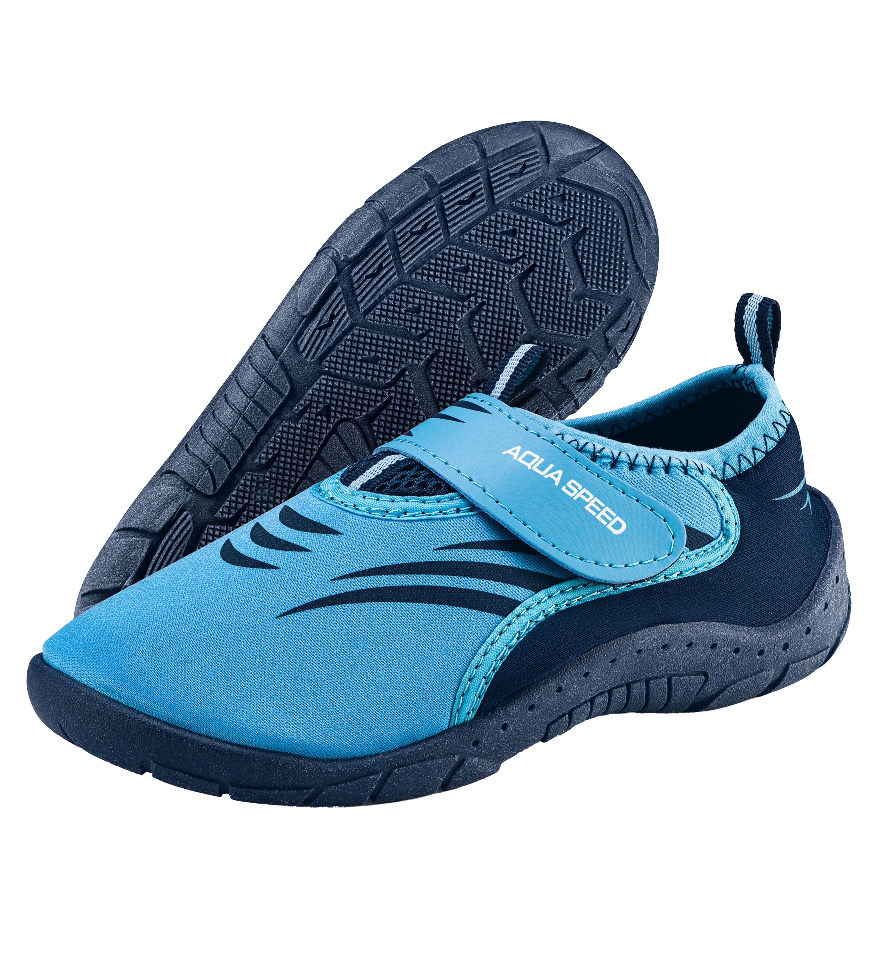 Aqua Speed Kinder Aquaschuhe Gr. 33 – flexibel, schnelltrocknend & weich Wasserschuh (Strand & Wasserpark geeignet – sportlich & bequem) Für schmale & breite Füße – Passt sich individuell an