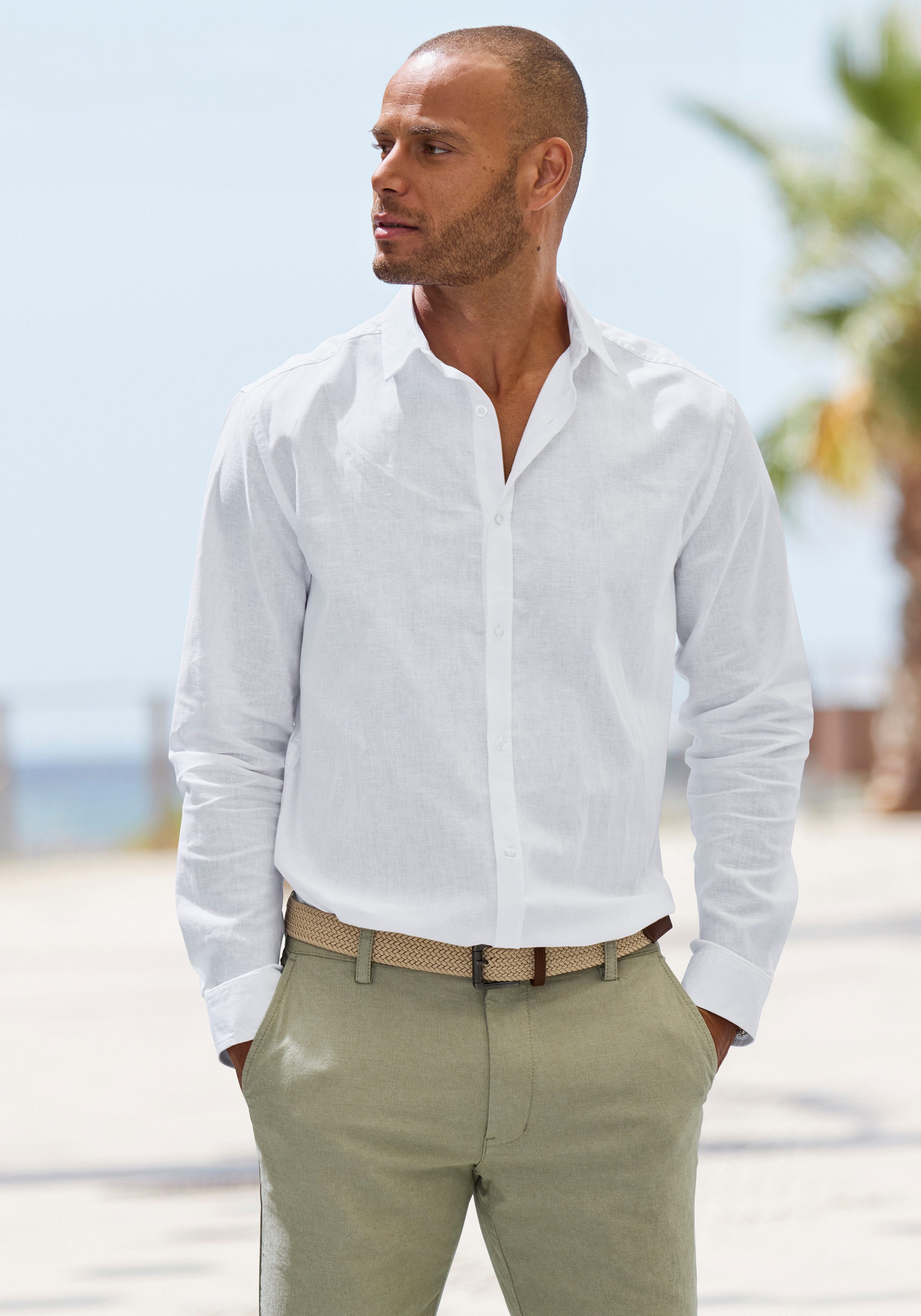 Langarmhemd Regular Fit