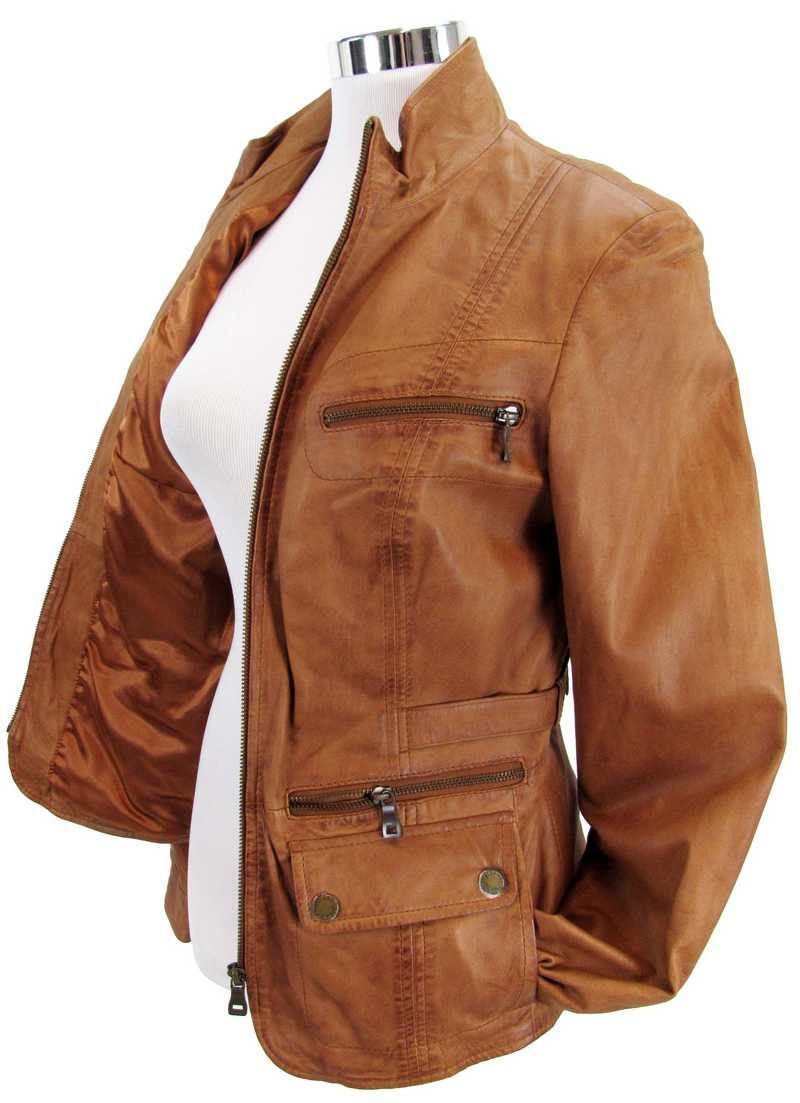 Lederjacke