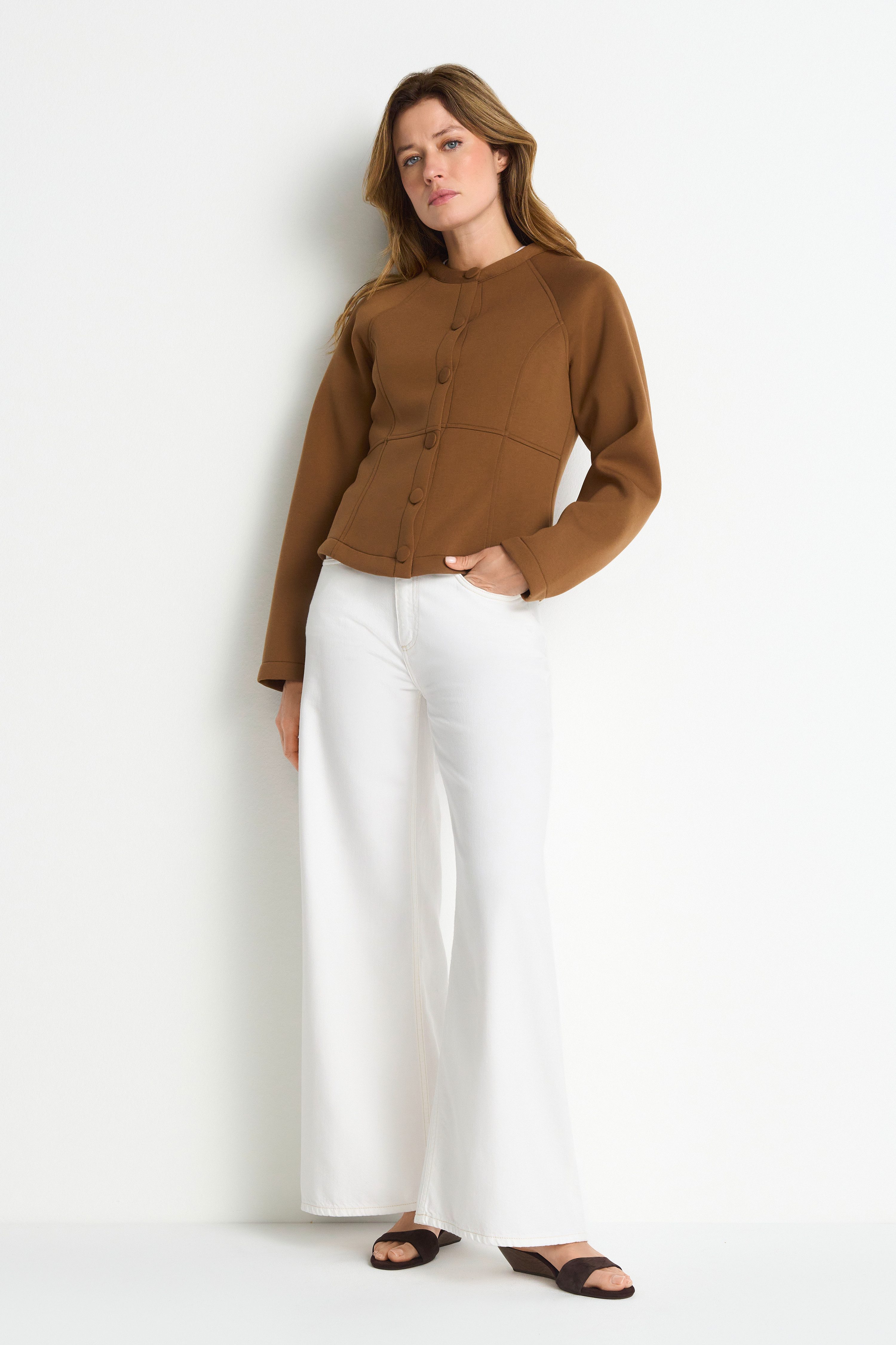 RICHROYAL Blouson Regular fit mit Rundhalsausschnitt