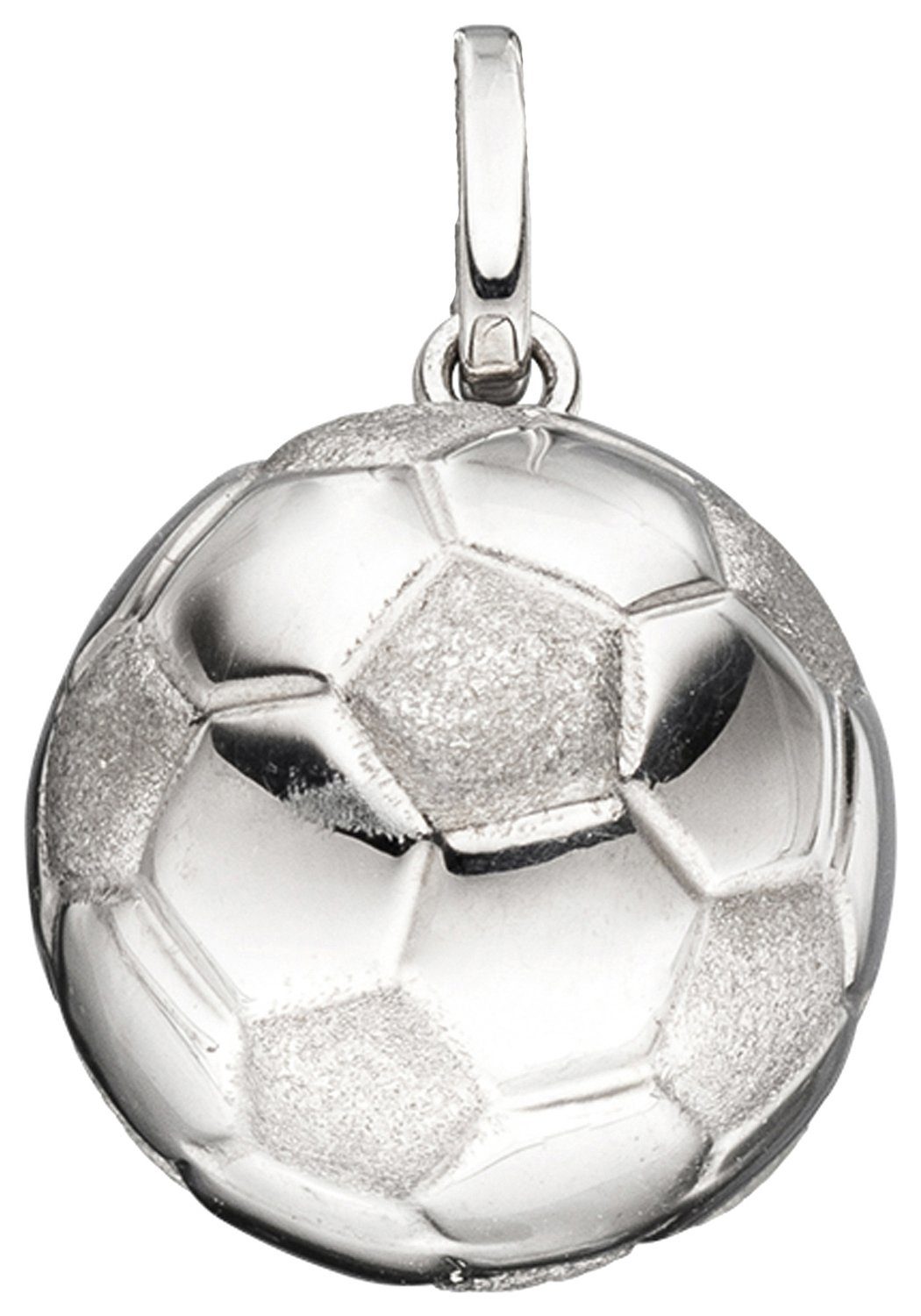 Anhänger JOBO 925 Silber Kettenanhänger Fußball,