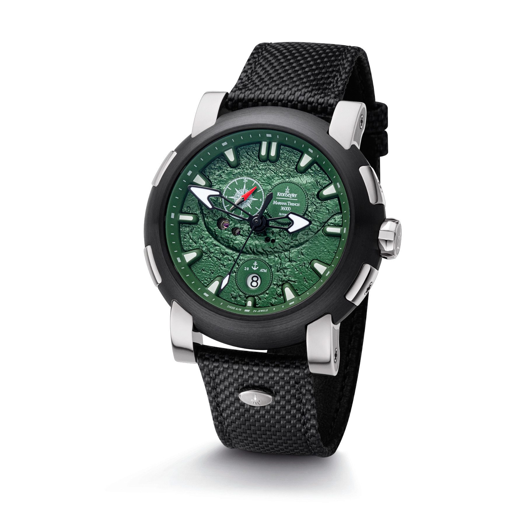 Kronsegler Automatikuhr Mariana Trench Herrenuhr 20 ATM wasserdicht, mit ve günstig online kaufen