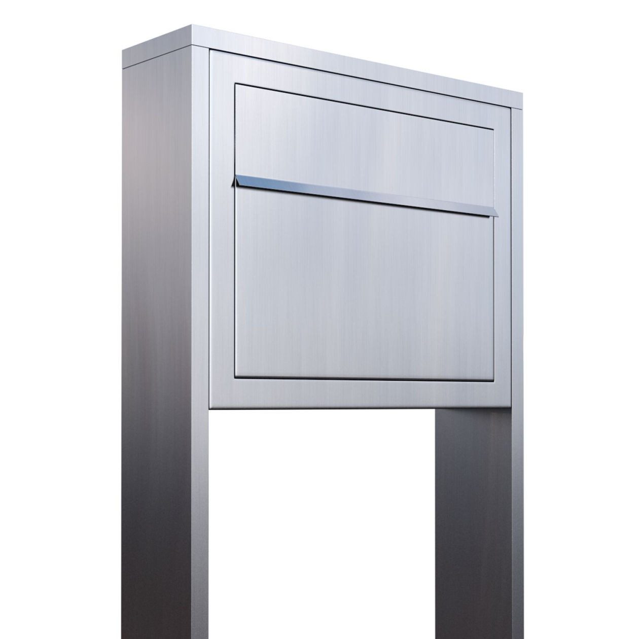 Bravios Standbriefkasten Standbriefkasten Elegance in Edelstahl