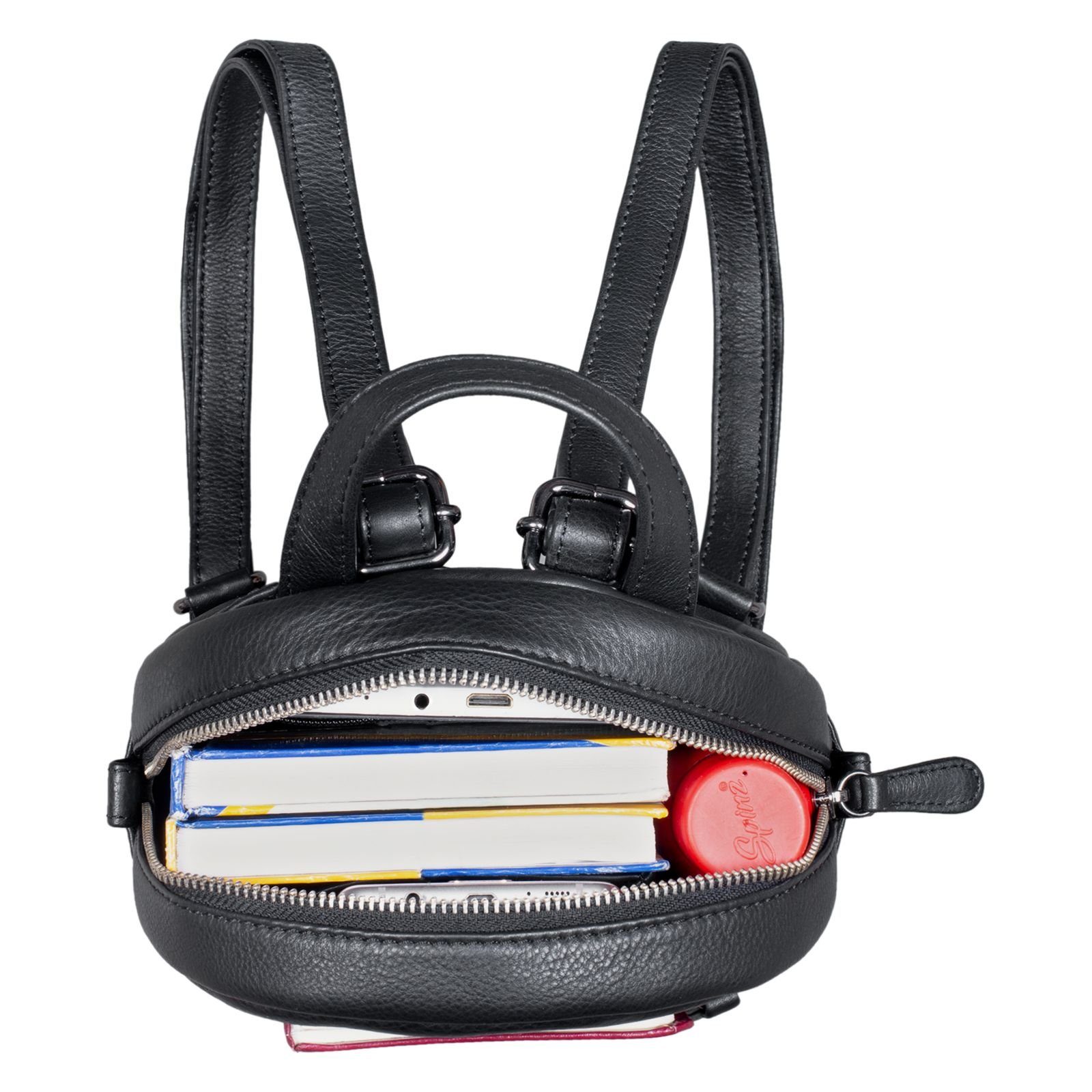 STILORD Cityrucksack "Lola" Mini Daypack Damen Lederrucksack