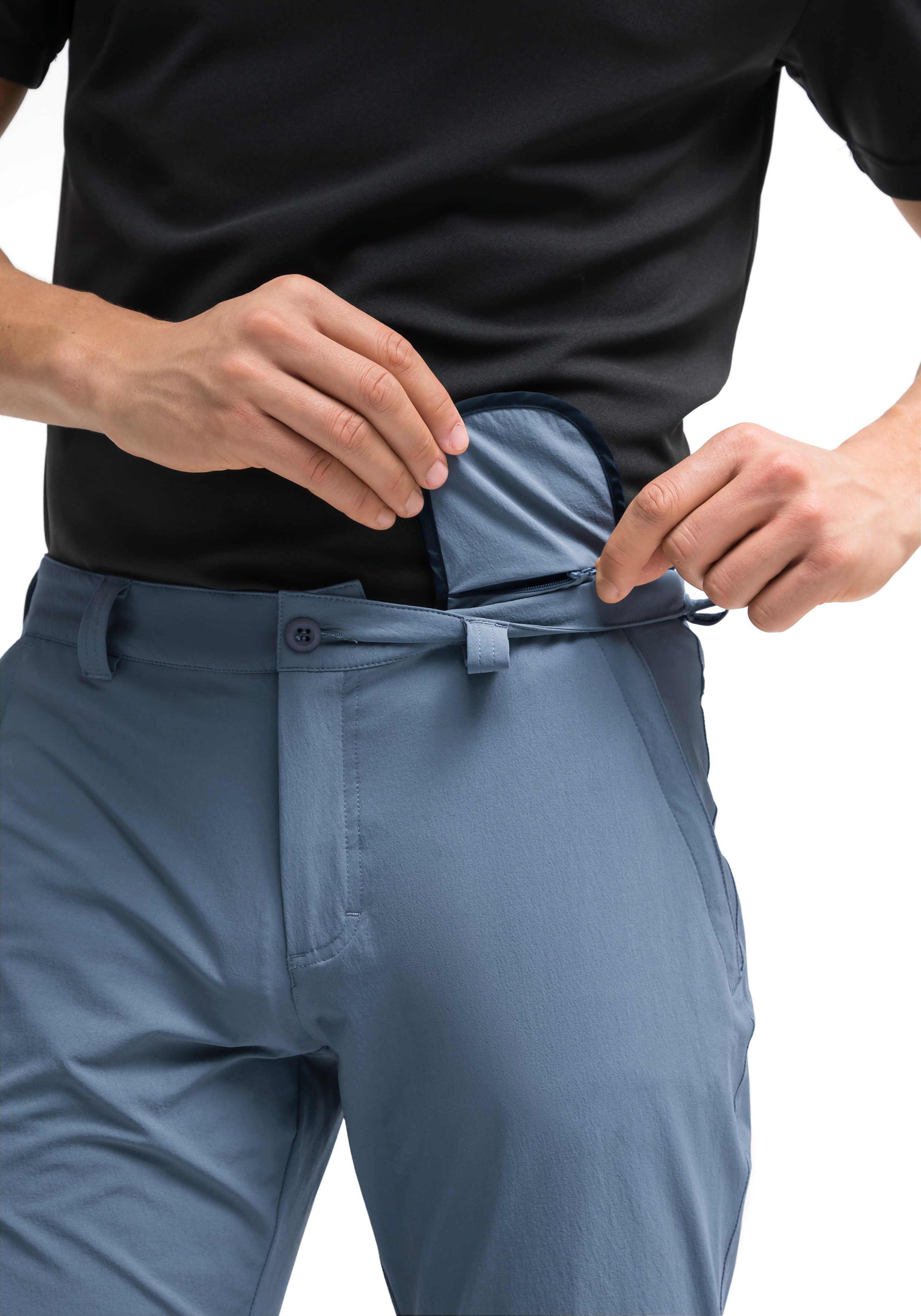 Maier Sports Funktionshose Torid slim Herren Wanderhose, atmungsaktive Outdoor-Hose, 4 Taschen, Slim Fit