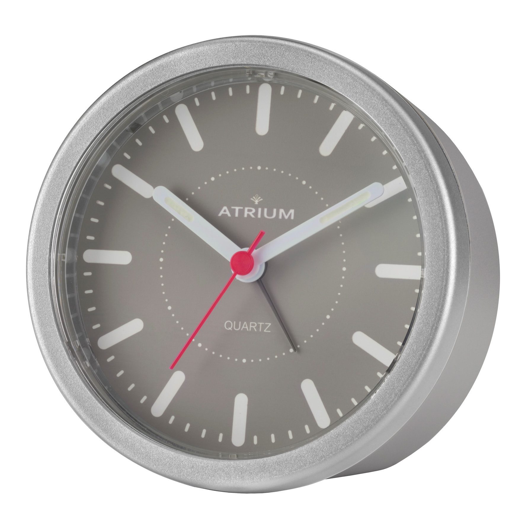Atrium Quarzwecker A261 Analog Quarz ohne Ticken Licht Snooze Design Modern