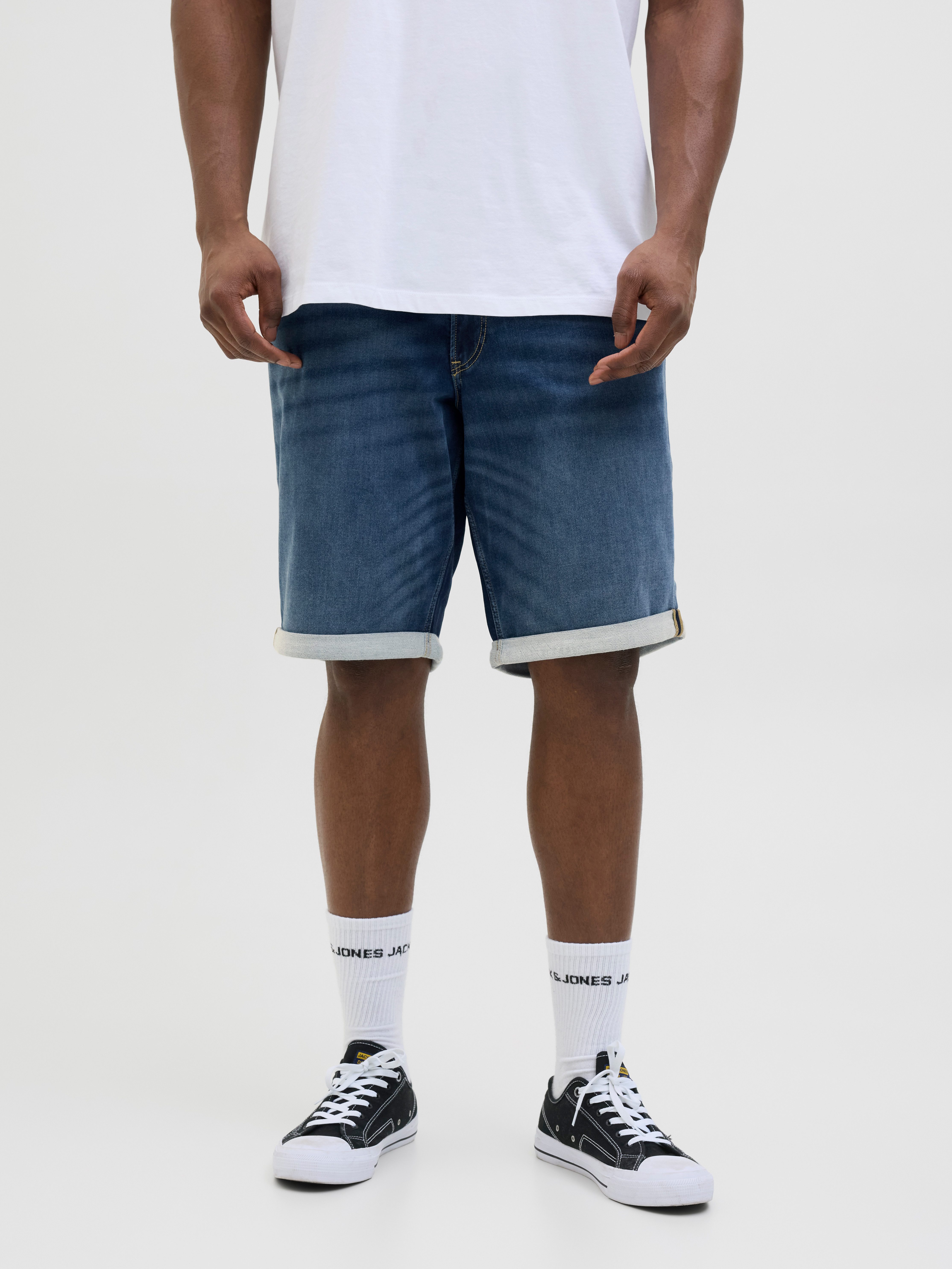 Jack & Jones PlusSize Shorts JJIRICK JJICON I.K. SHOR mit Umschlag günstig online kaufen