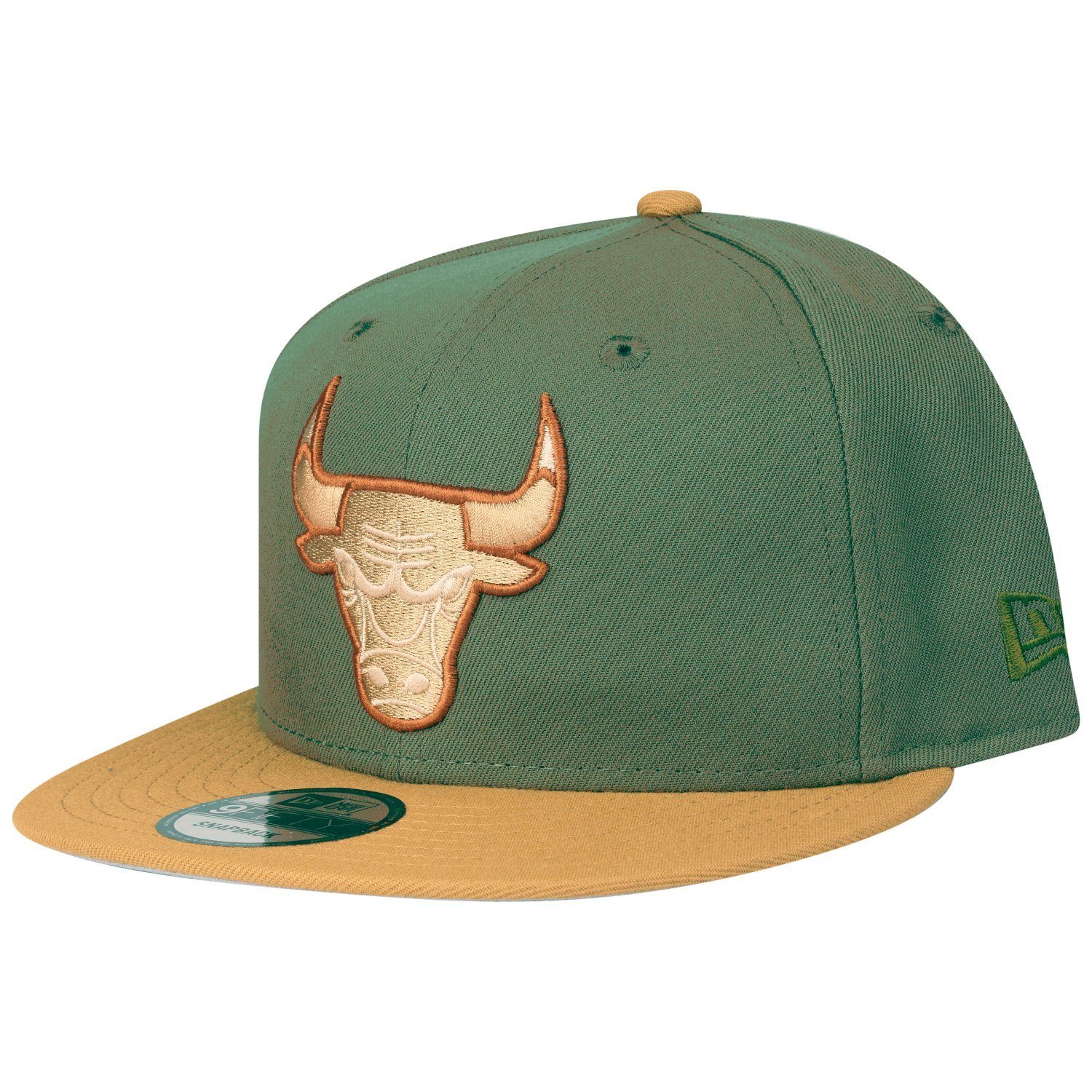 New Era Snapback Cap 9Fifty II Chicago Oliv Bulls panama