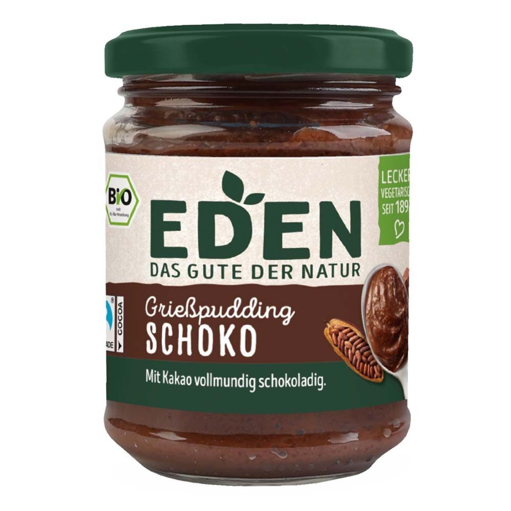 EDEN Fertiggericht Grießpudding - Schoko 250g