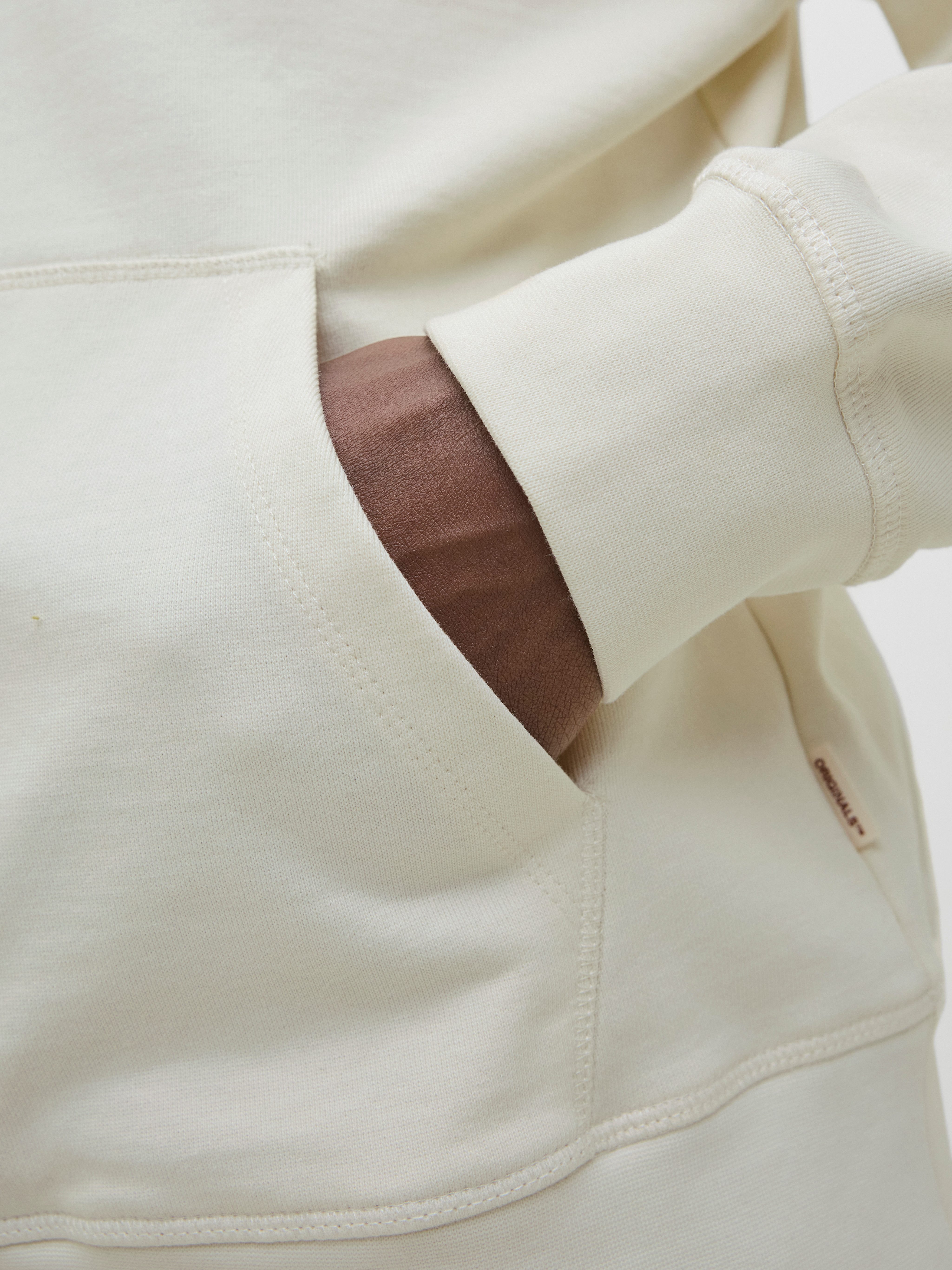 Jack & Jones Kapuzensweatshirt JORALMERIA SWEAT HOOD mit Logo Print günstig online kaufen