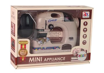 LEAN Toys Kinder-Küchenset Nähmaschine Kinderspielzeug Nähmaschine Ton Batteriebetrieben Lichter