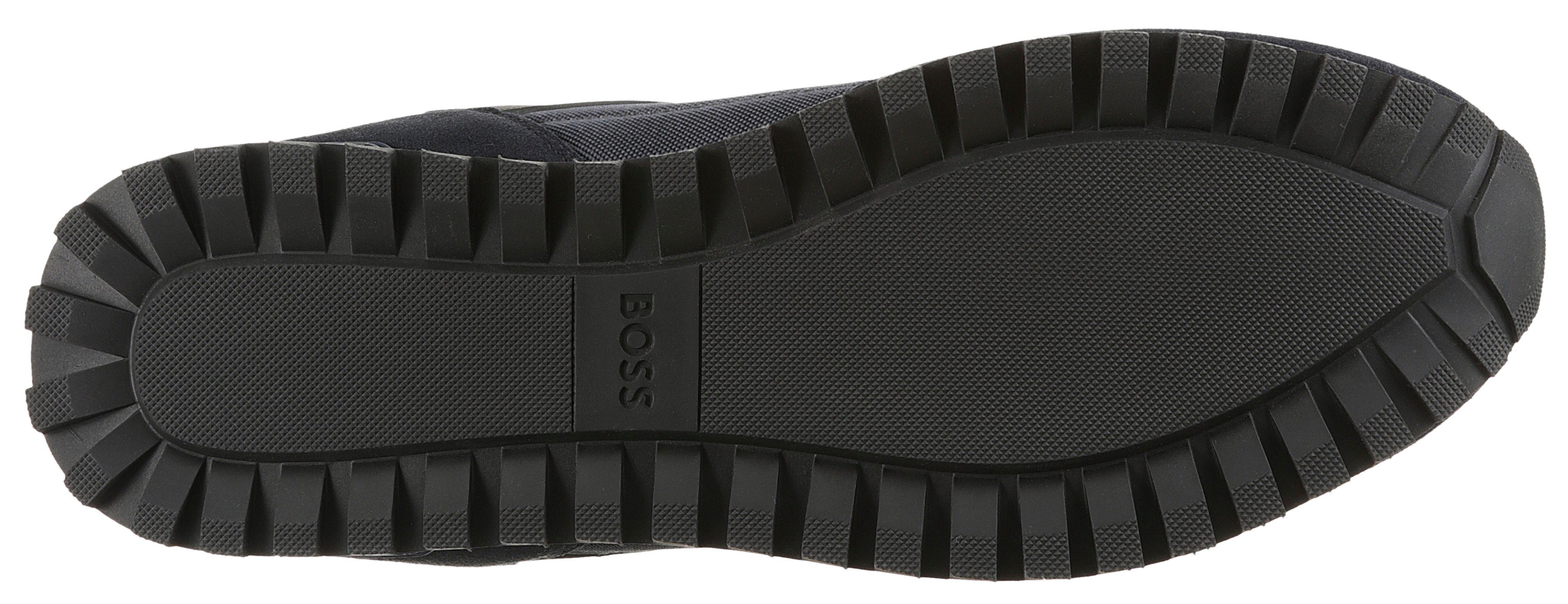 BOSS Parkour_L_Runn Sneaker Schnürschuh, Halbschuh, Freizeitsneaker mit Profilsohle