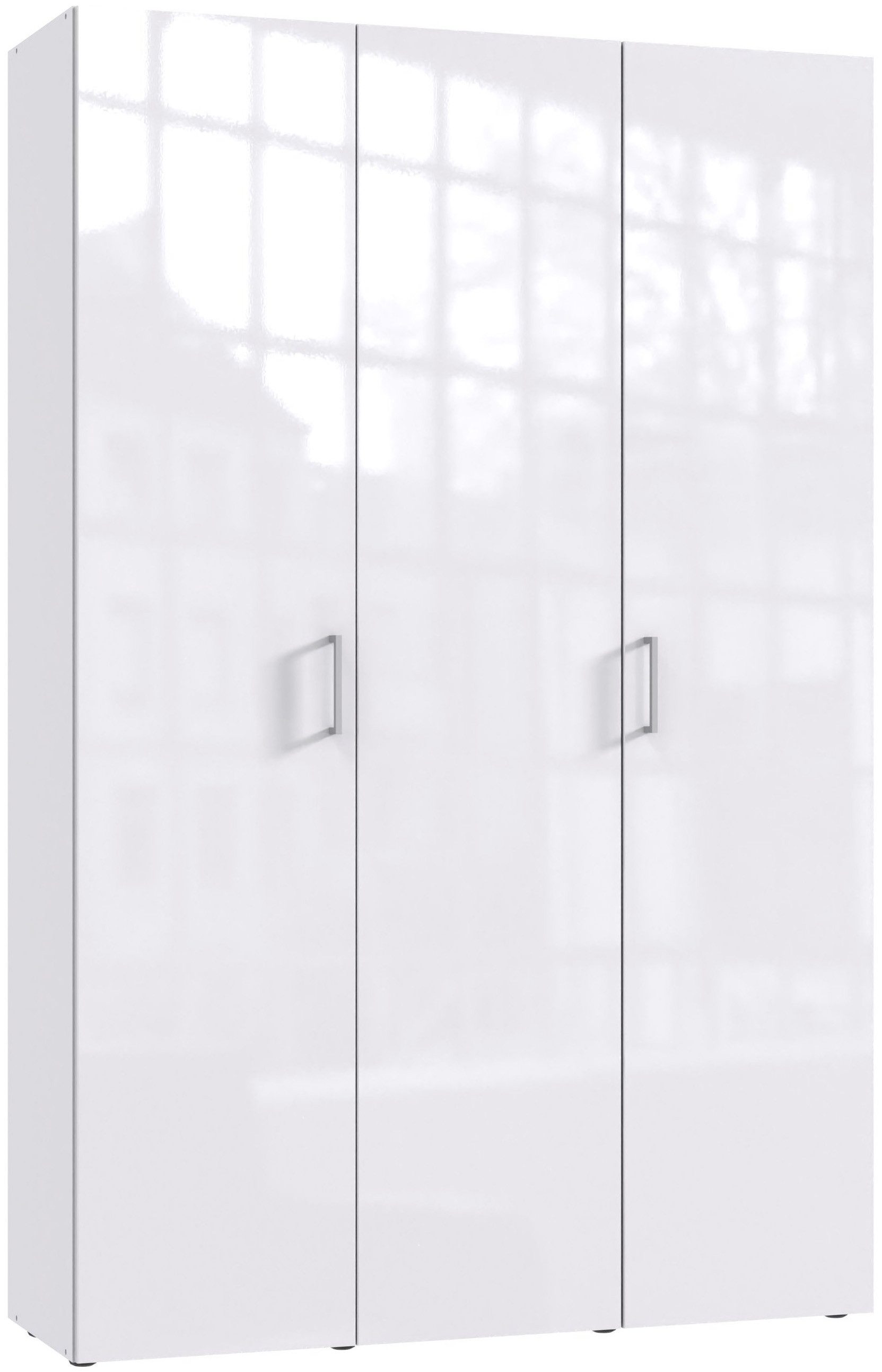 Wimex Kleiderschrank Mugano,in 3 Breiten, 2 Tiefen, viele Farben, Made in Germany (in Basic oder Premium Ausstattung) mit kurzen Griffen aus Metall