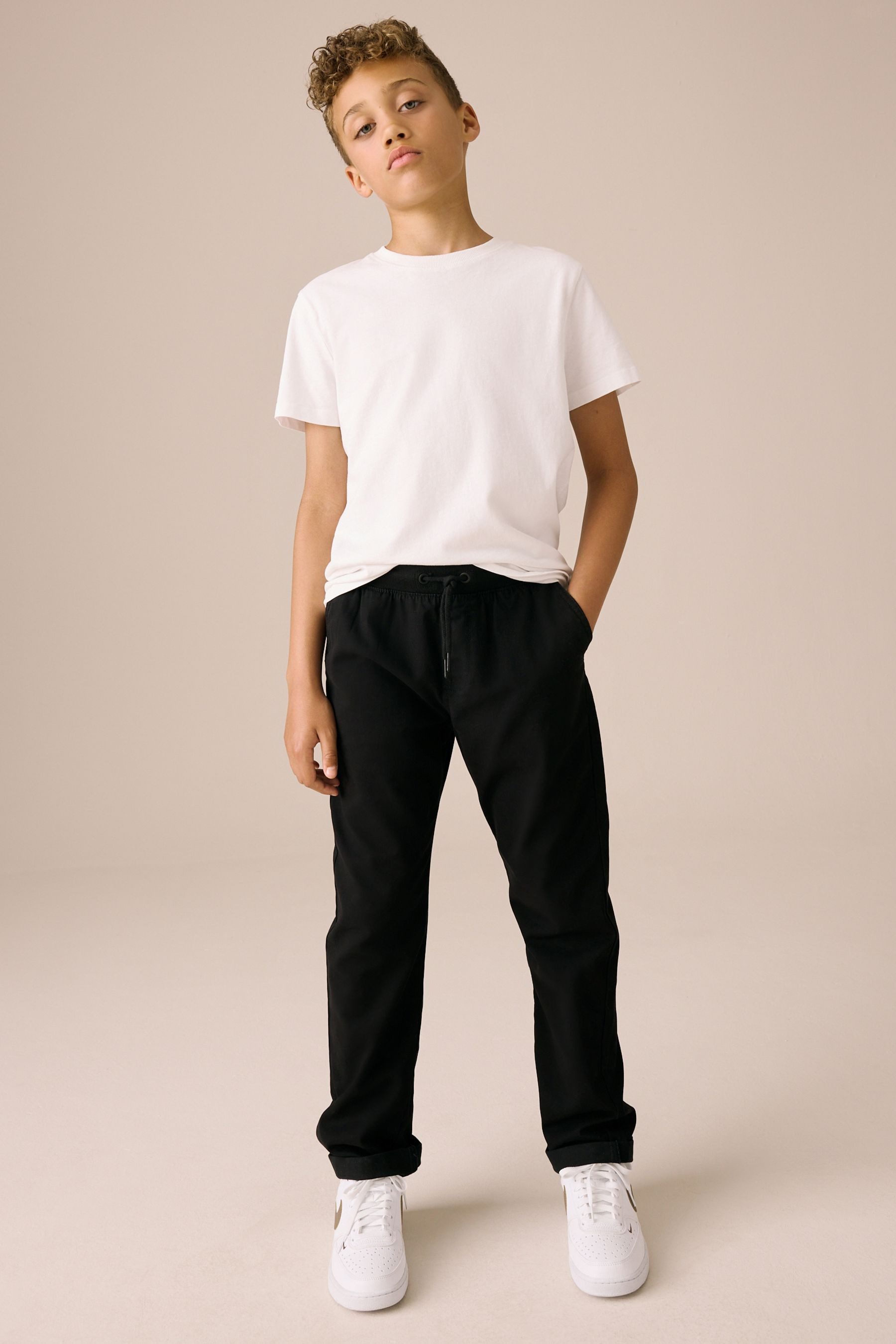 Next Schlupfhose Schlupfhose mit geripptem Bund (1-tlg)