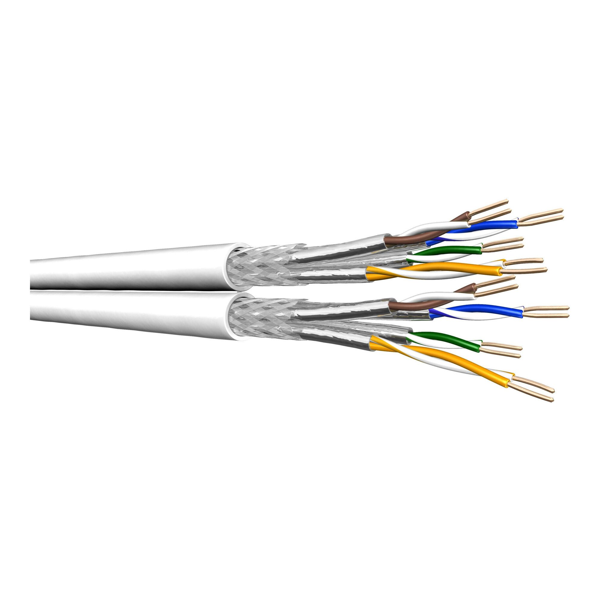 Draka Draka Comteq (DNT) UChome SS26 Kat.7 weiß dup 8P S/FTP AWG26 60060699- X-Link Lade-und Datenkabel
