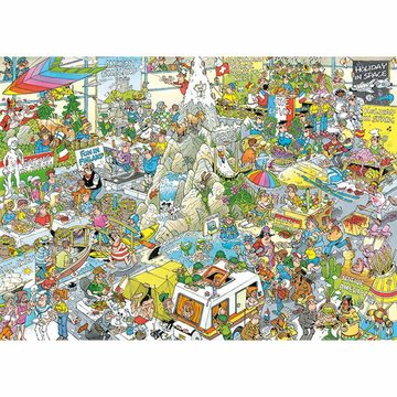 Jumbo Spiele Puzzle Jan van Haasteren - Urlaubsmesse 1000 Teile, 1000 Puzzleteile