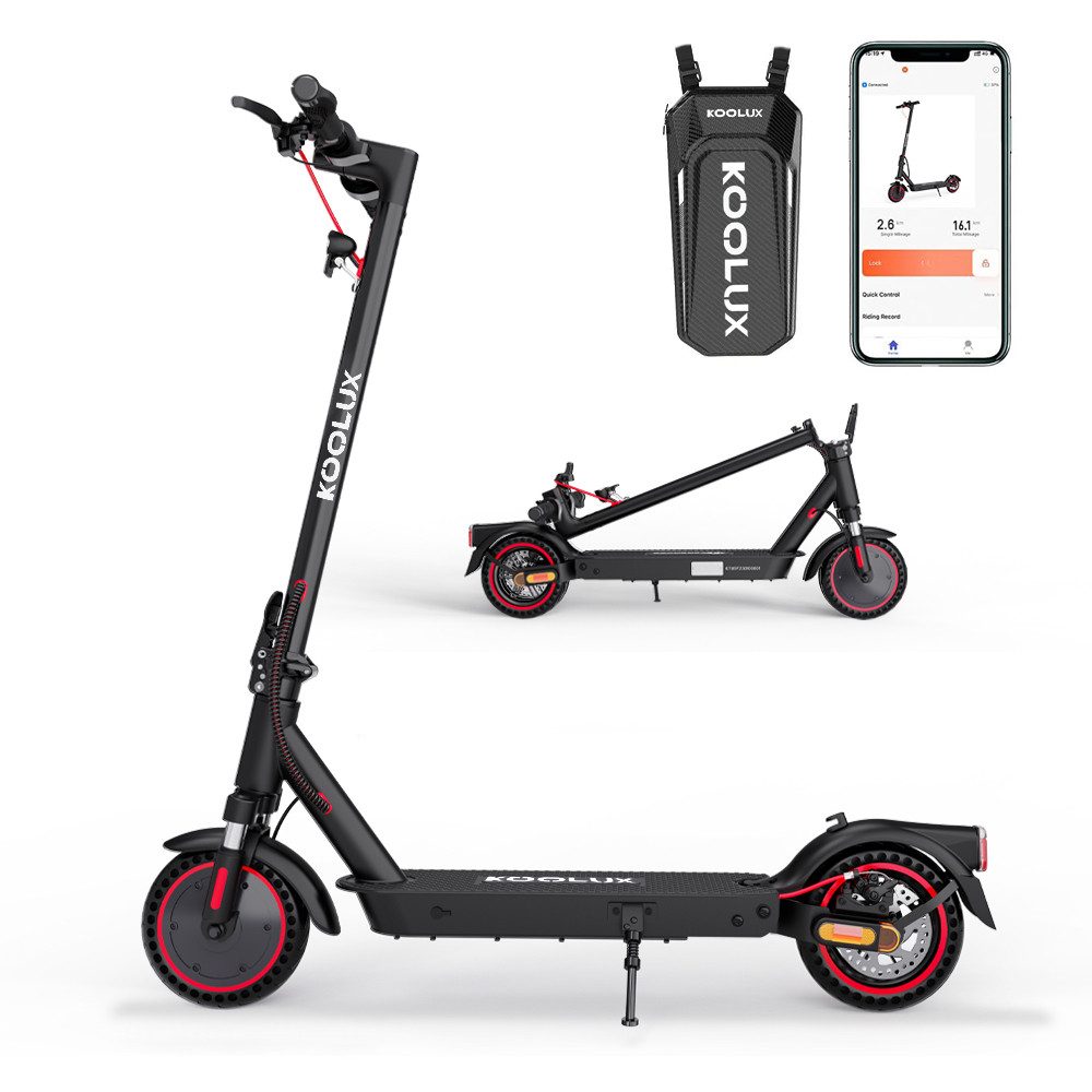 E-Scooter Elektroscooter 8,5" mit Stoßdämpfer vorne und hinten