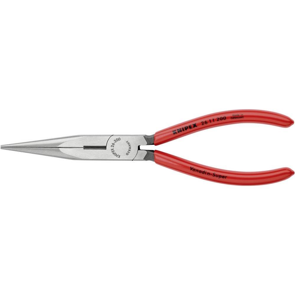 Knipex Schneide (Storchschnabelzange Flachrundzange Flachrundzange mit