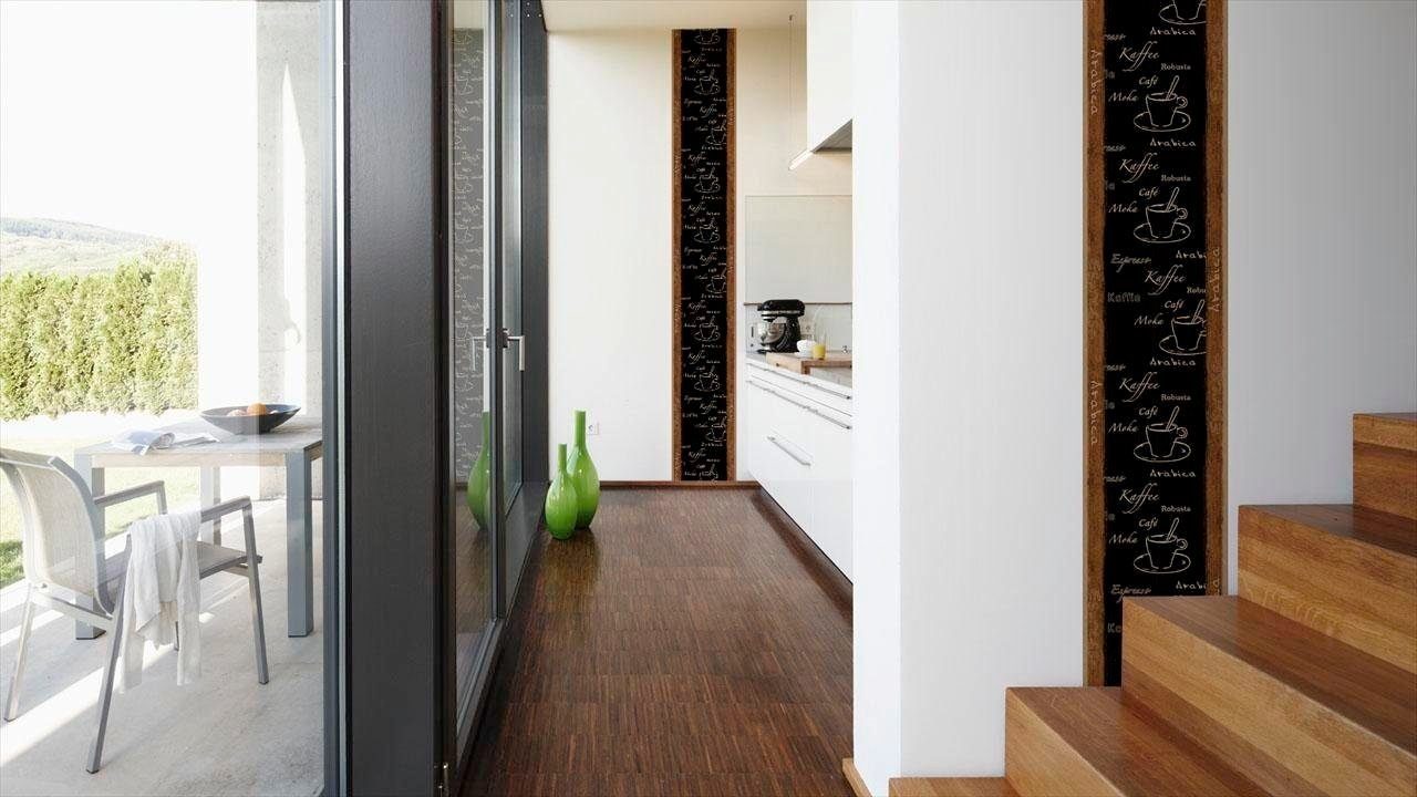 Panel, Küchentapete, Bordüre living glatt, Création pop.up selbstklebend A.S. walls
