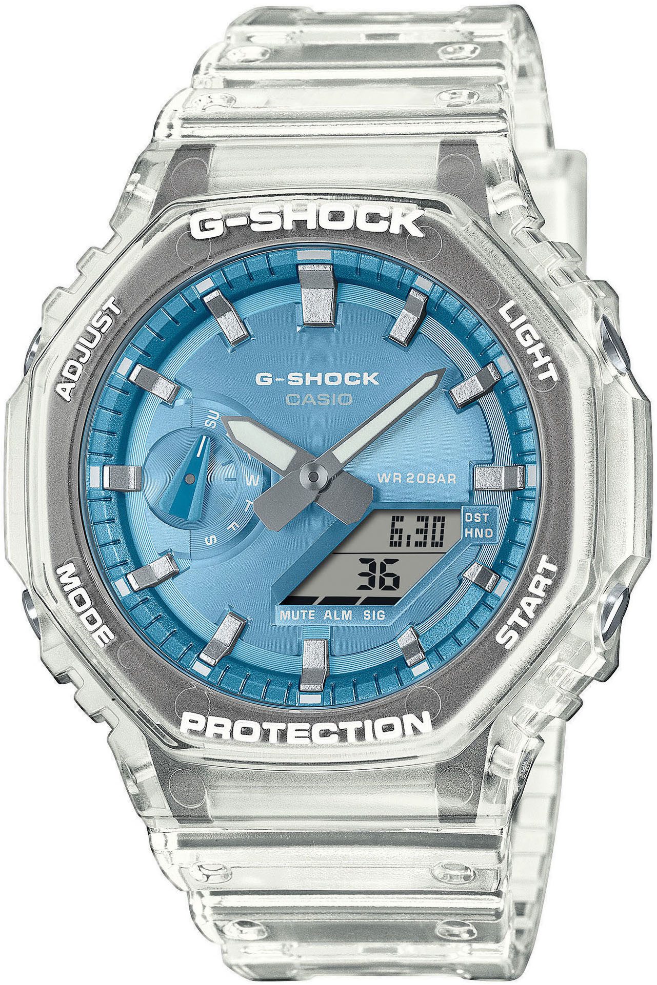 CASIO G-SHOCK Chronograph GA-2100BM-7A2ER, Quarzuhr,Armbanduhr,Herrenuhr, d günstig online kaufen