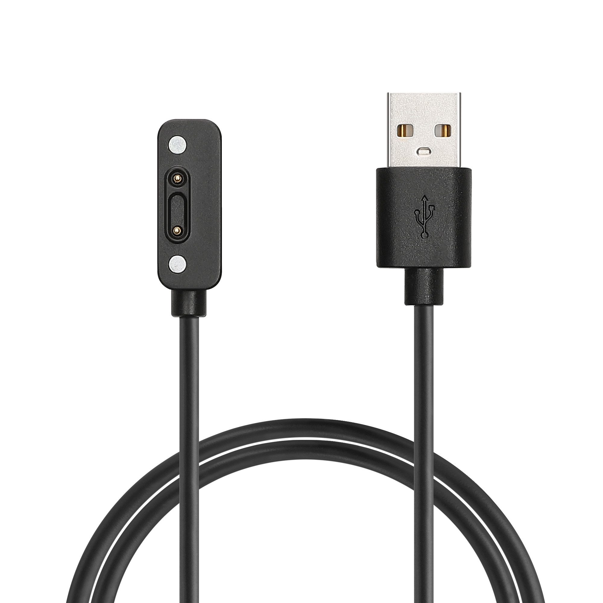 kwmobile Smartwatch Ladekabel für Xplora X6 Play / X6 Pro USB-Ladegerät (1-tlg., USB Ladekabel für Smartwatch Aufladekabel - Fitnesstracker Ersatzkabel)
