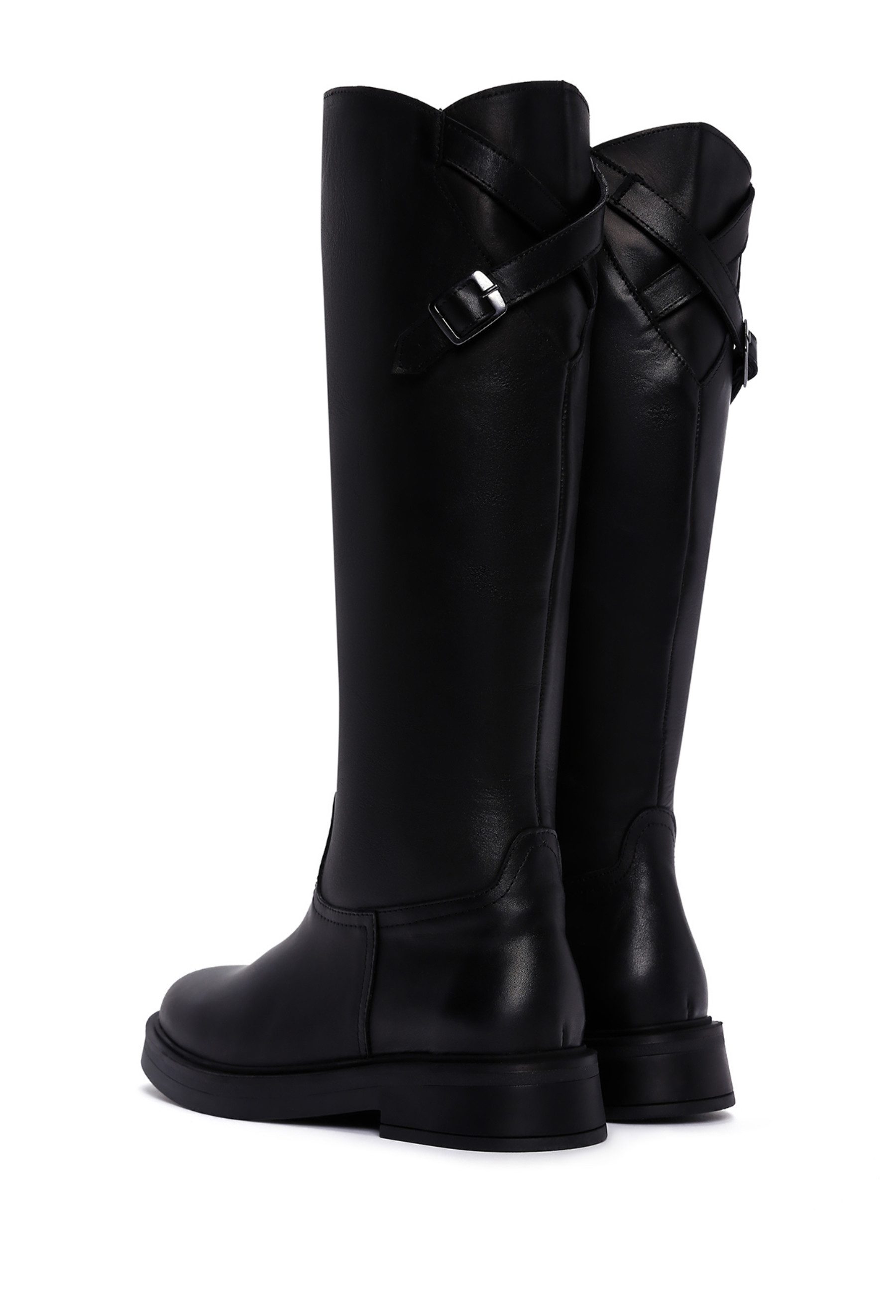 Derimod Stiefel aus Leder Bootsschuh Reißverschluss, Textilfutter, Thermosohle, Absatz 2 cm