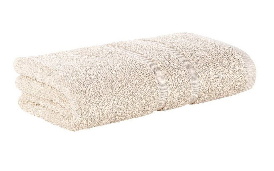 StickandShine Handtuch Handtücher Badetücher Saunatücher Duschtücher  Gästehandtücher in Creme zur Wahl 100% Baumwolle 500 GSM