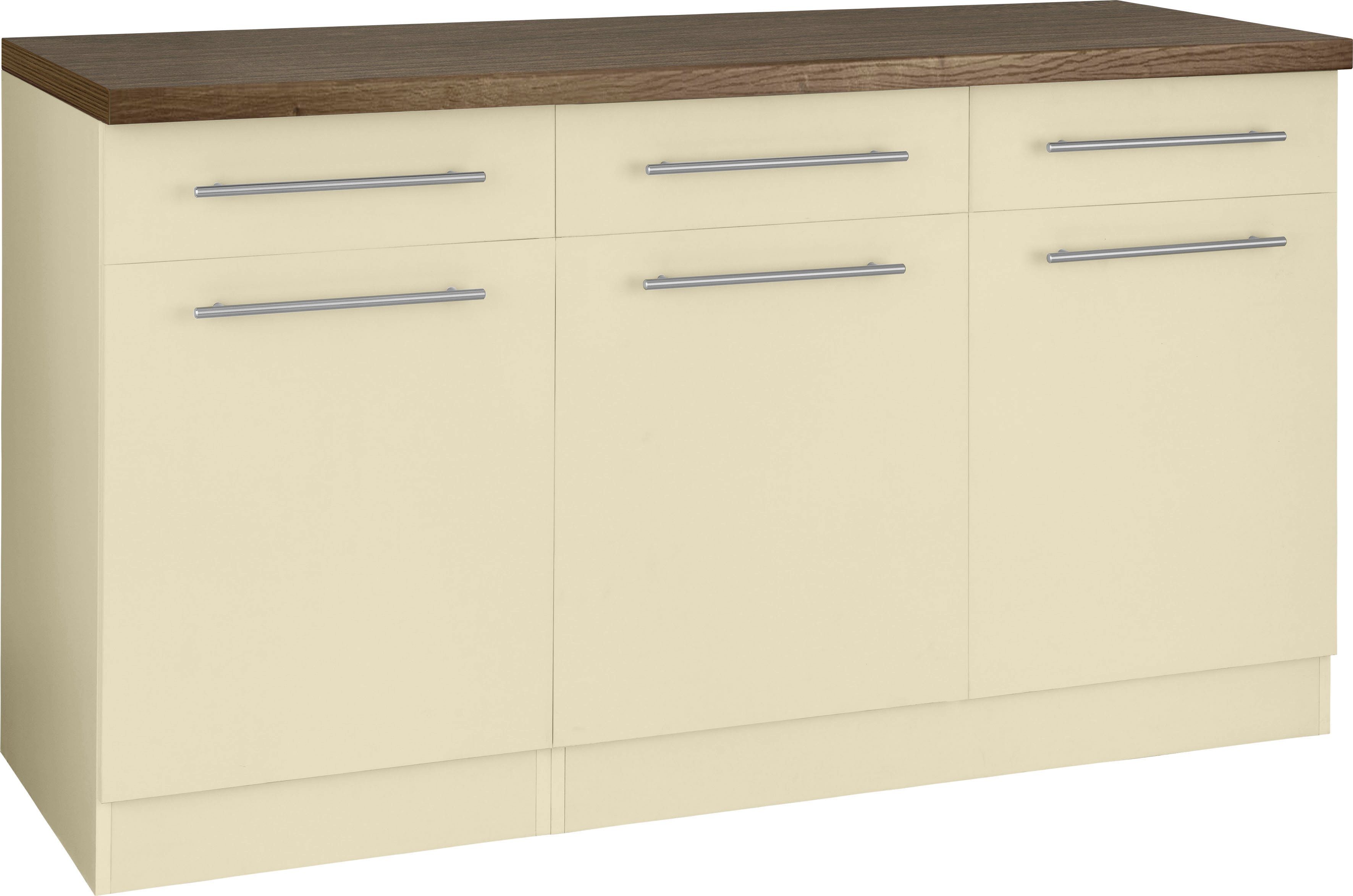 wiho Küchen Unterschrank Unna 150 cm günstig online kaufen