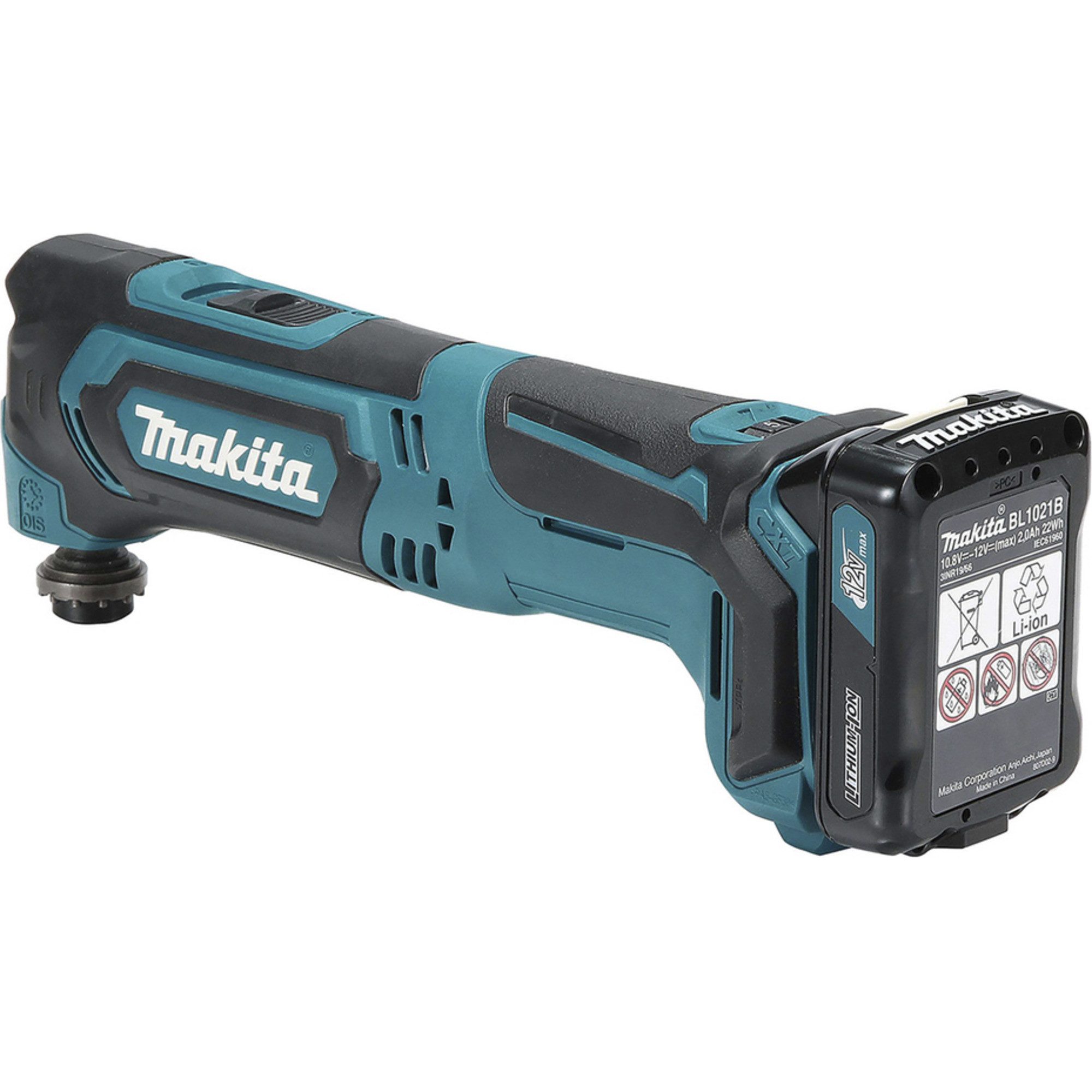 Makita Akku-Multifunktionswerkzeug Makita Akku-Multifunktions-Werkzeug TM30DZ, ohne Akku und Ladegerät