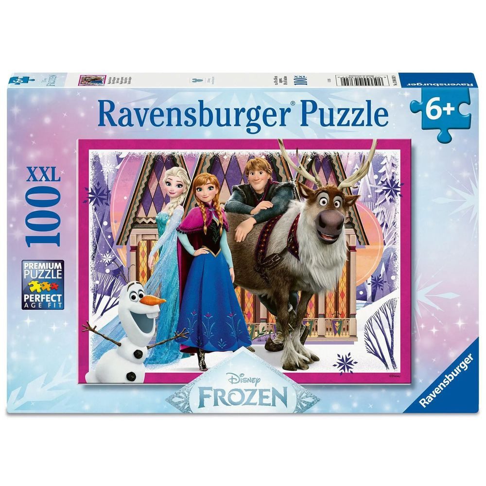 Puzzle Kinderpuzzle 100 XXL Teile - Disney Die Eiskönigin - Disney Frozen