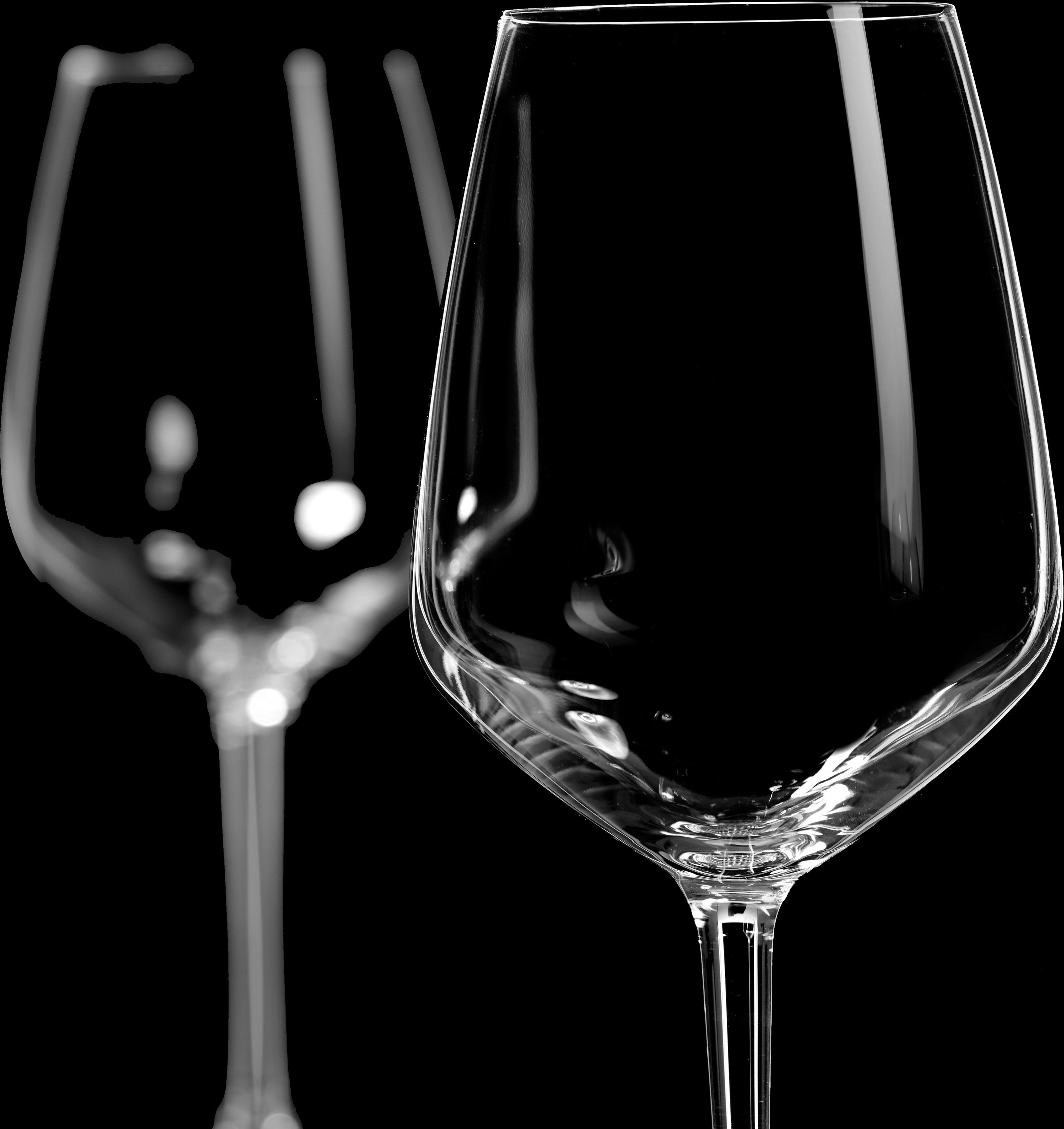 Ritzenhoff & Breker Rotweinglas Mambo, 4-tlg., Kristallglas, 4-teilig, 500 ml