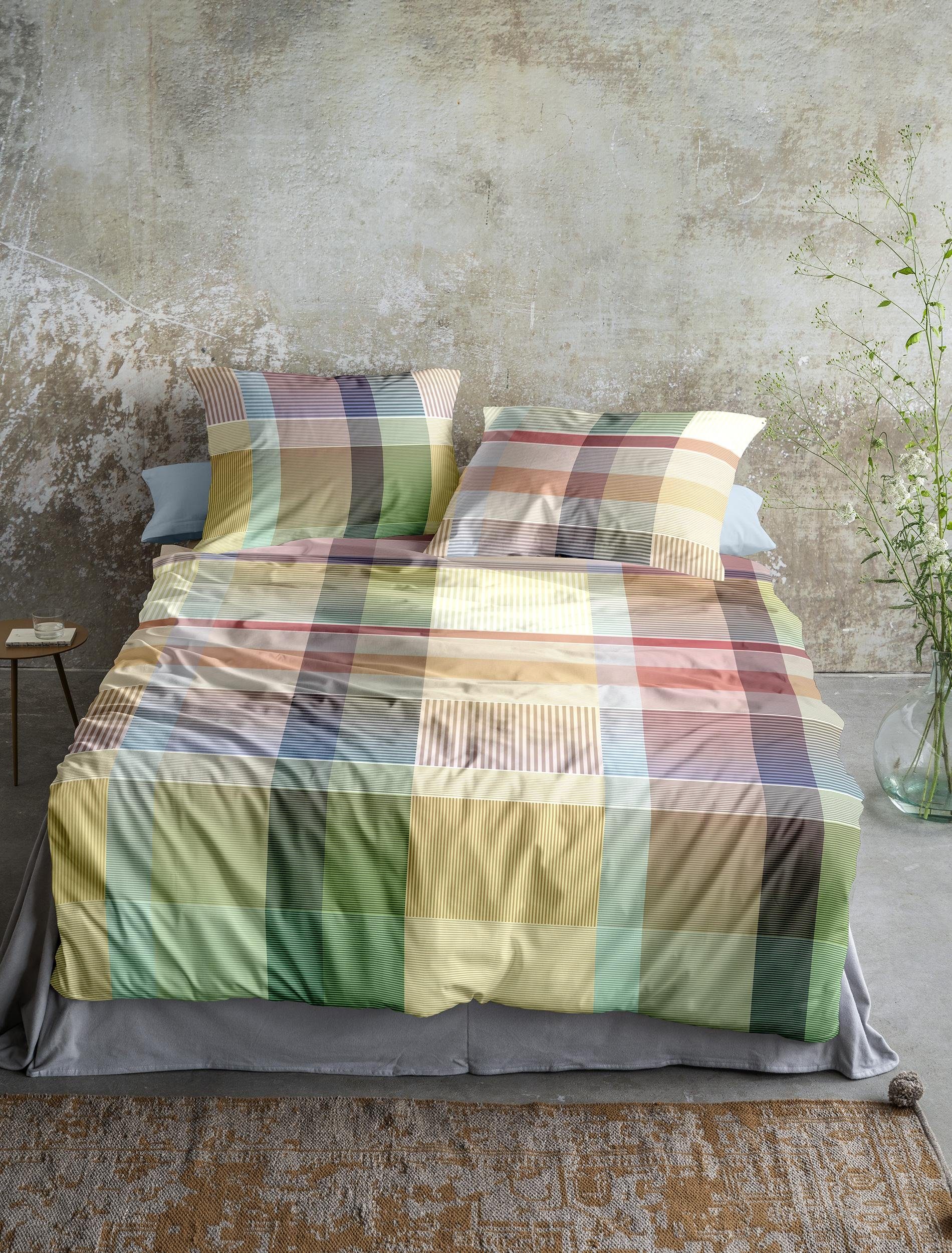 Irisette Bettwäsche Magic 8891, Mako-Satin, 2 teilig, edler Digitaldruck