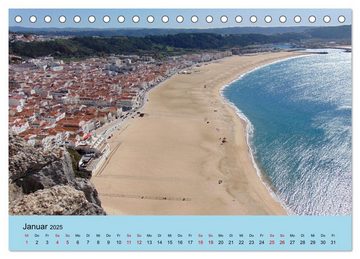 CALVENDO Wandkalender Nazare (Tischkalender 2025 DIN A5 quer), CALVENDO Monatskalender