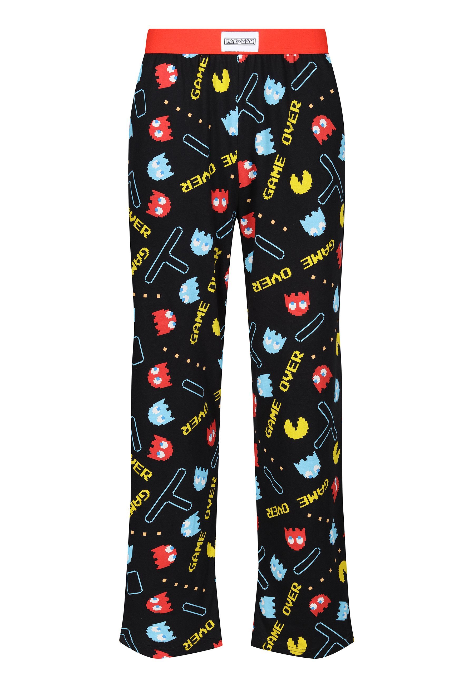 Recovered Loungepants Loungepant - Pac-Man Game Over Black