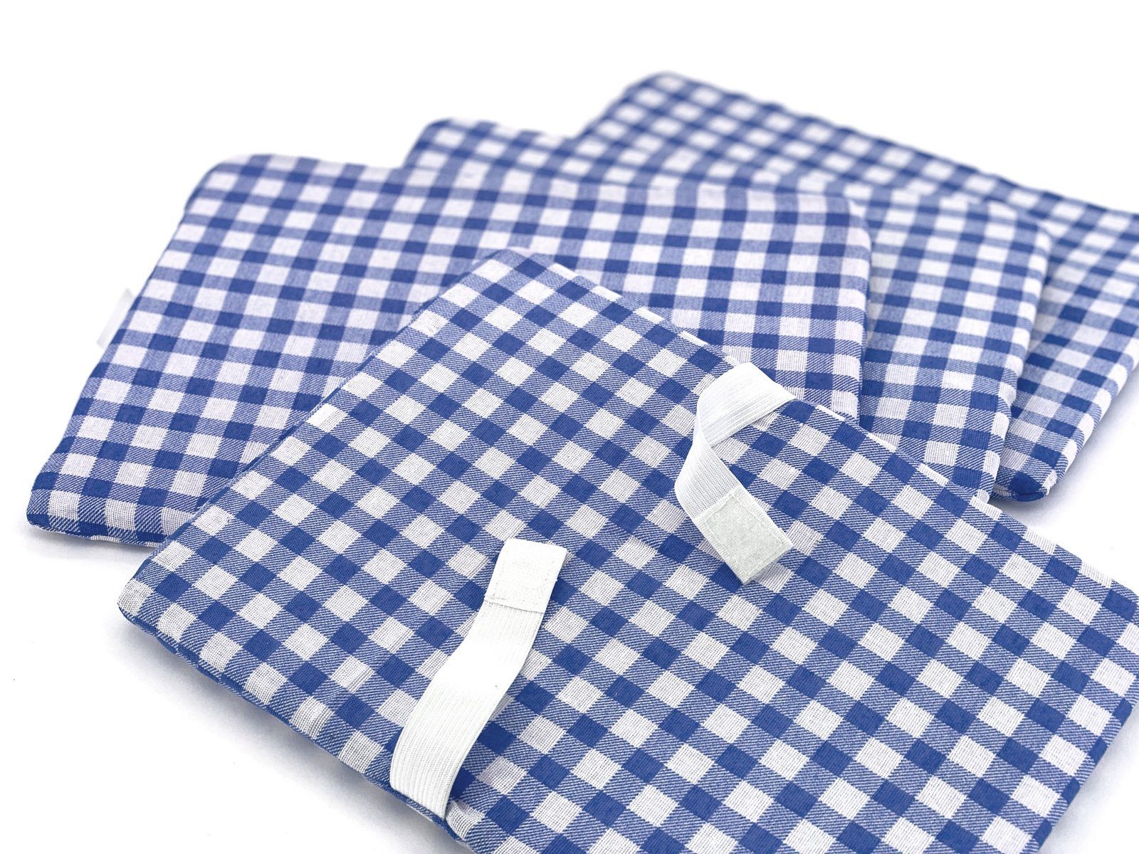 heimtexland Sitzkissen Bierbank Polster Auflagen 4er Set Bierzeltgarnitur, schmutz- und wasserabweisend